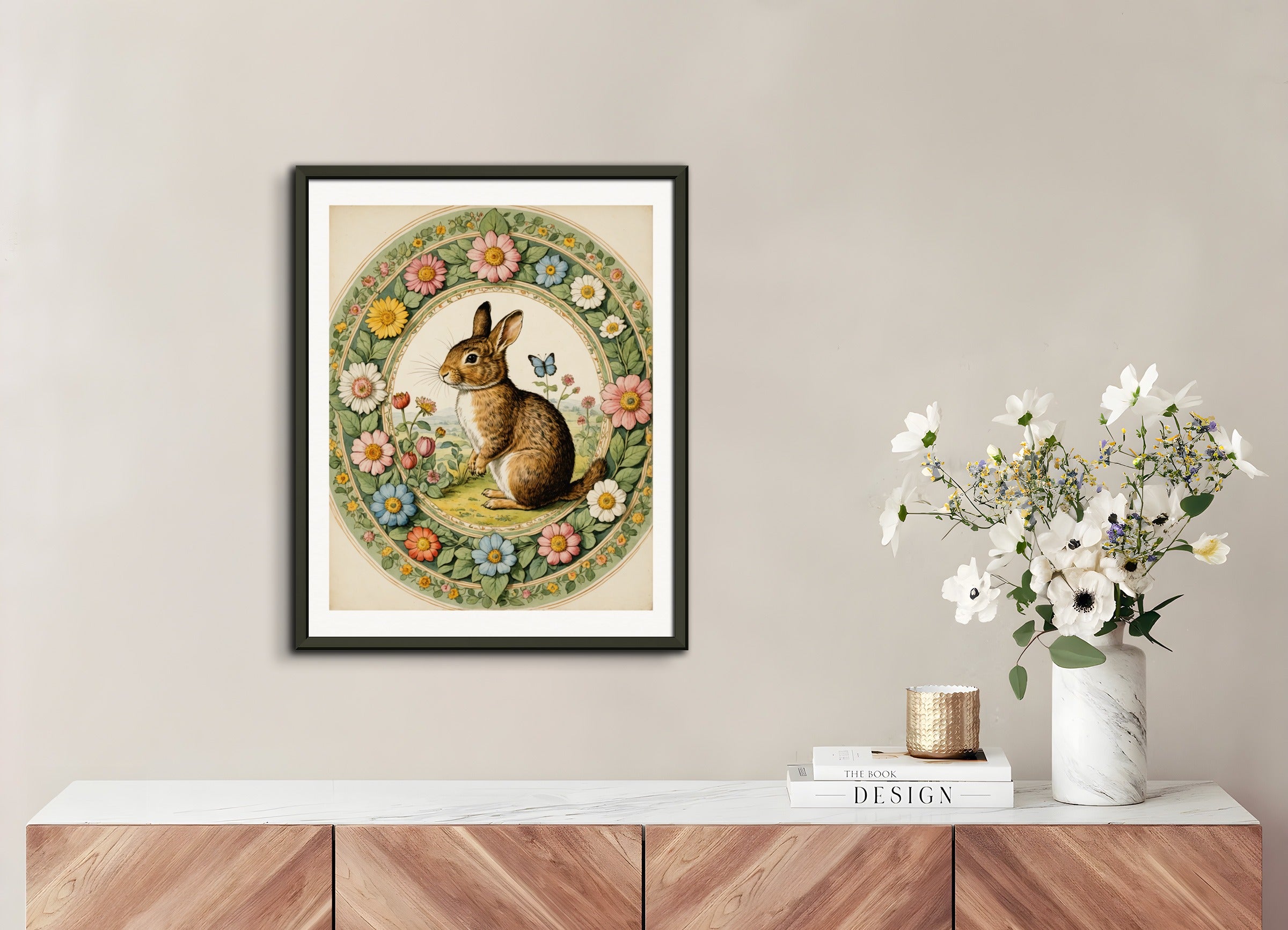 Poster with metal frame: Beatrix Potter,