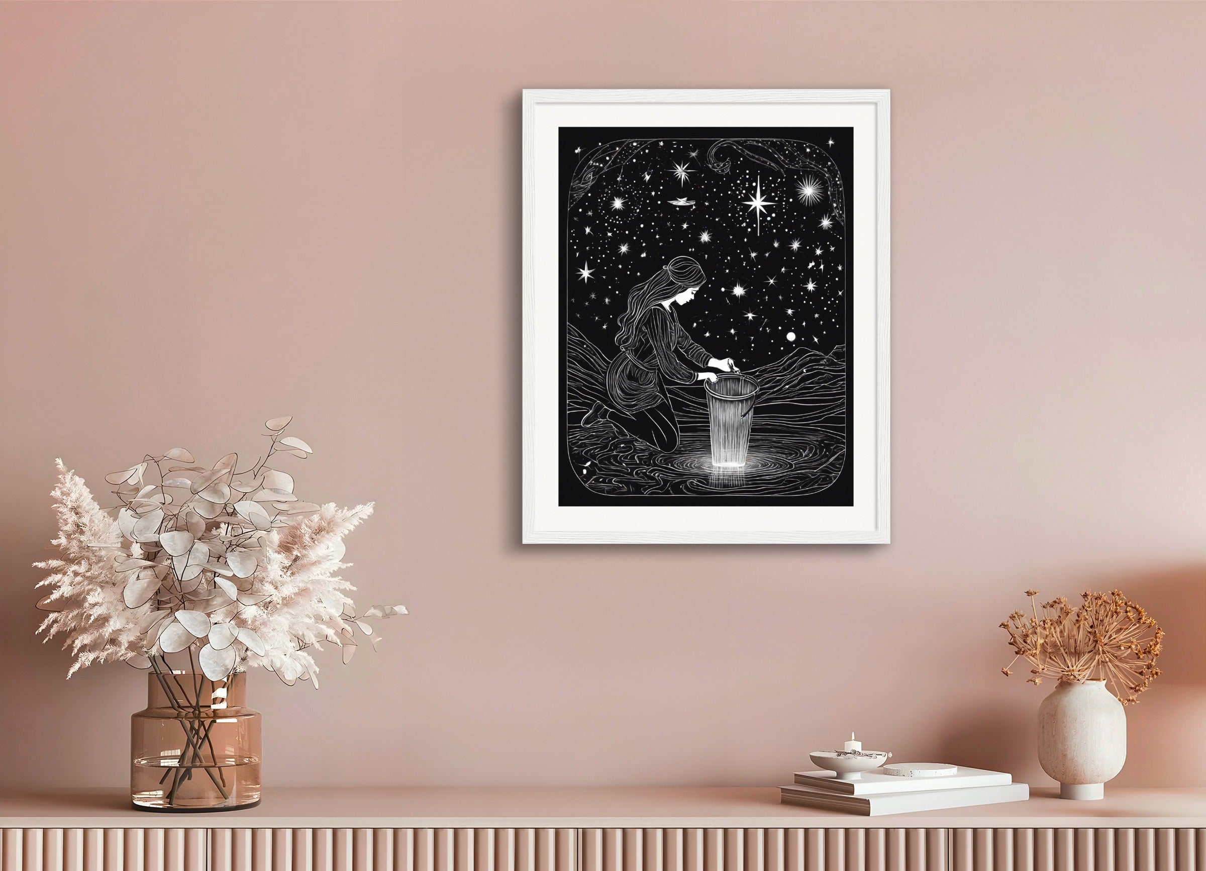 Poster with wood frame: ,