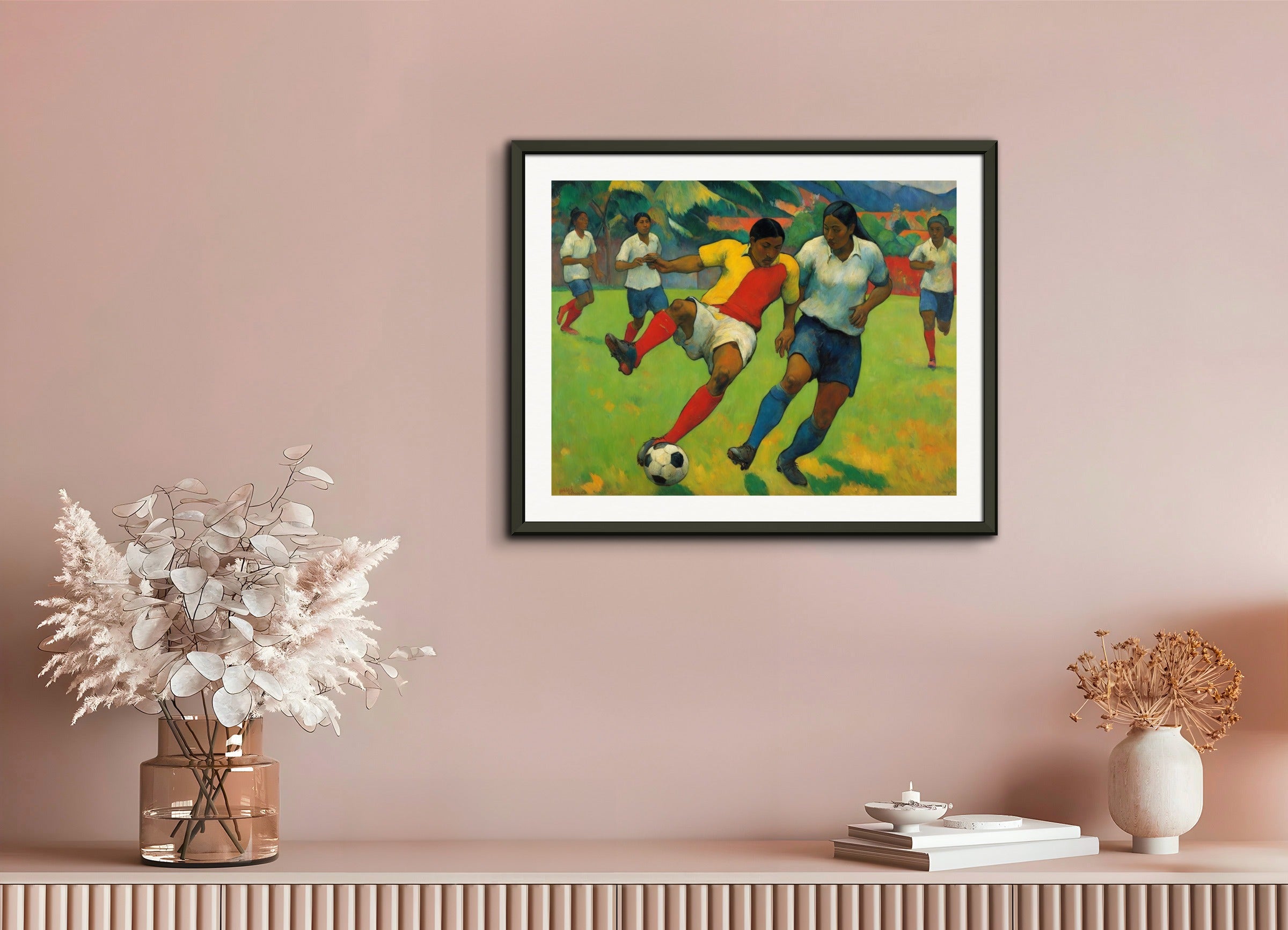 Poster with metal frame: Paul Gauguin,