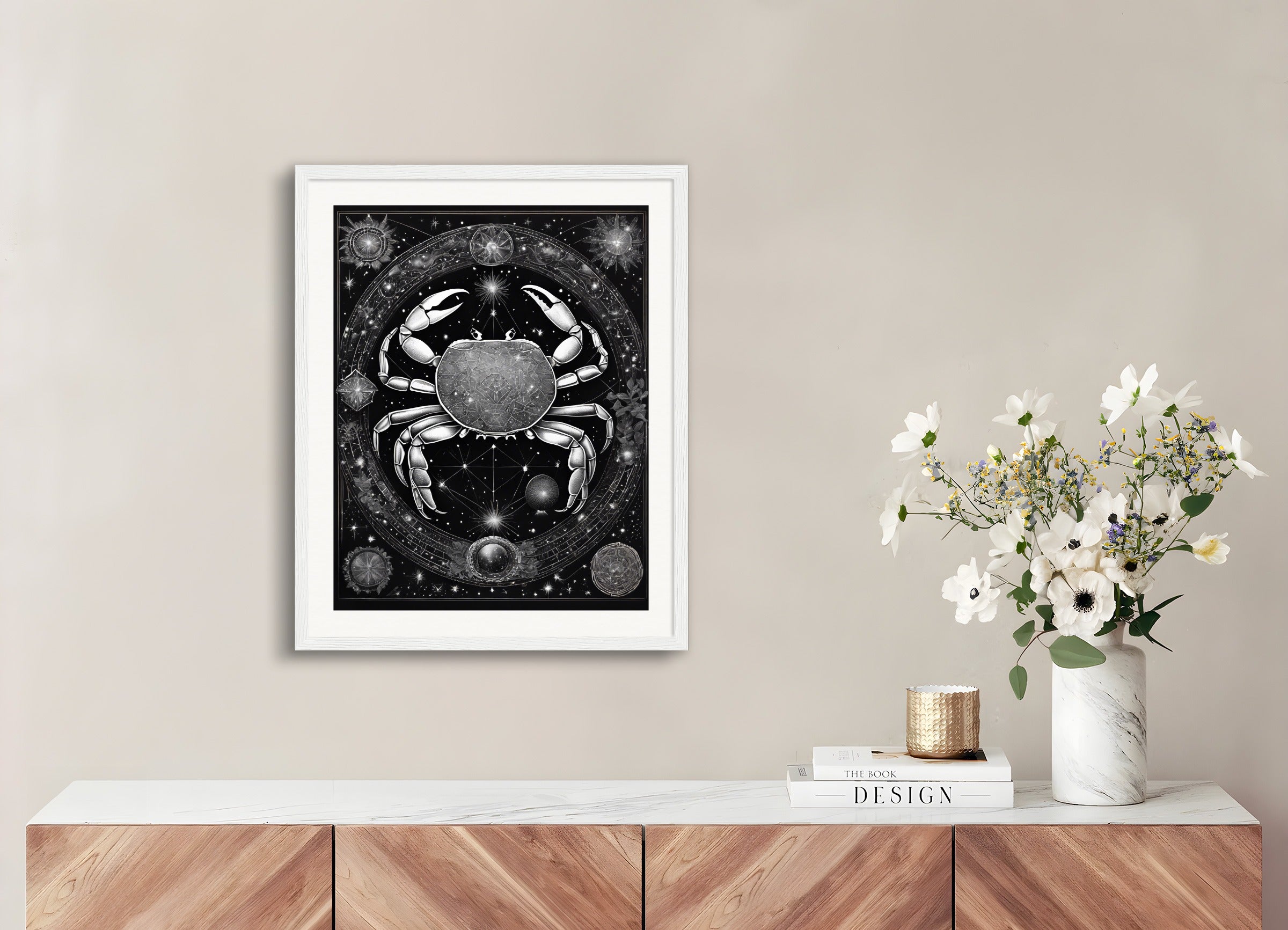 Poster with wood frame: ,