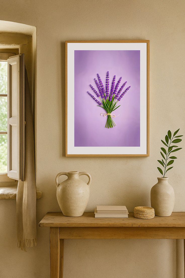 Lavender from Provence - Poster