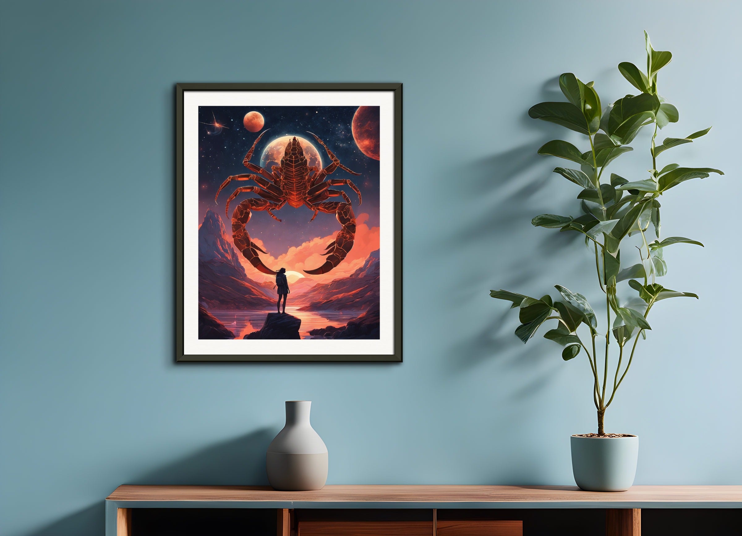 Poster with metal frame: Lo-fi,