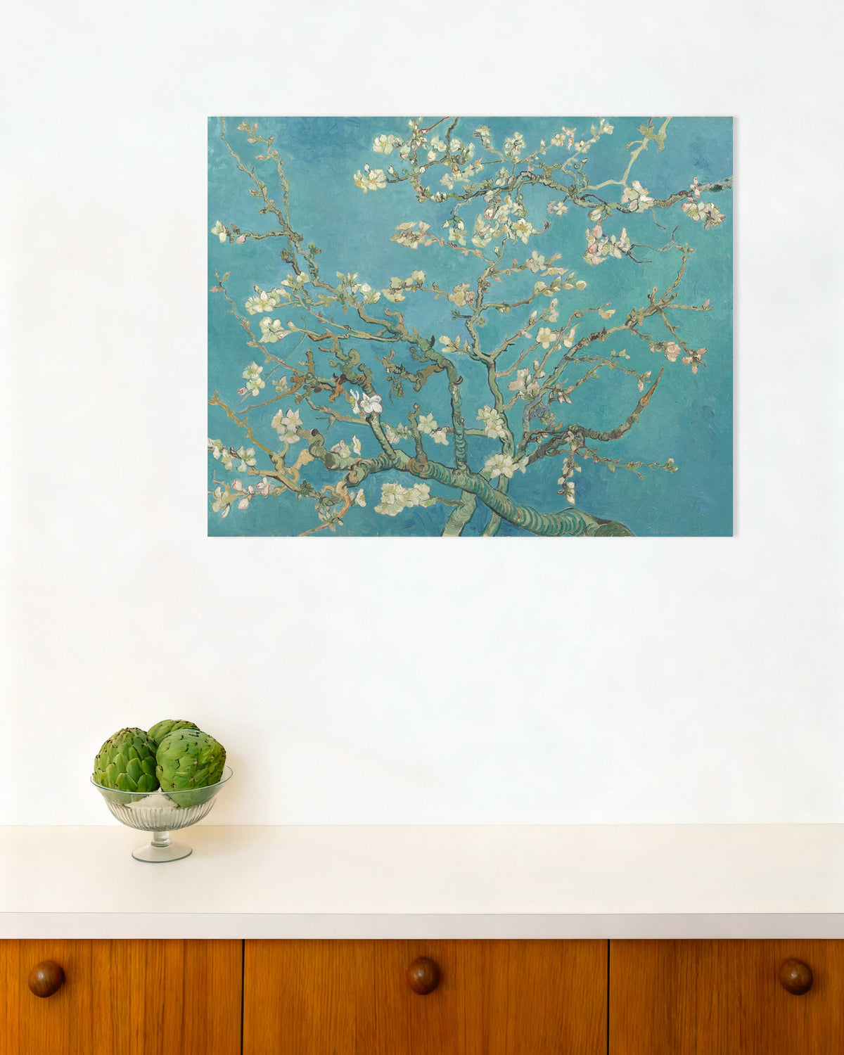 Poster av Mandelblomstring (1890) av Vincent van Gogh
