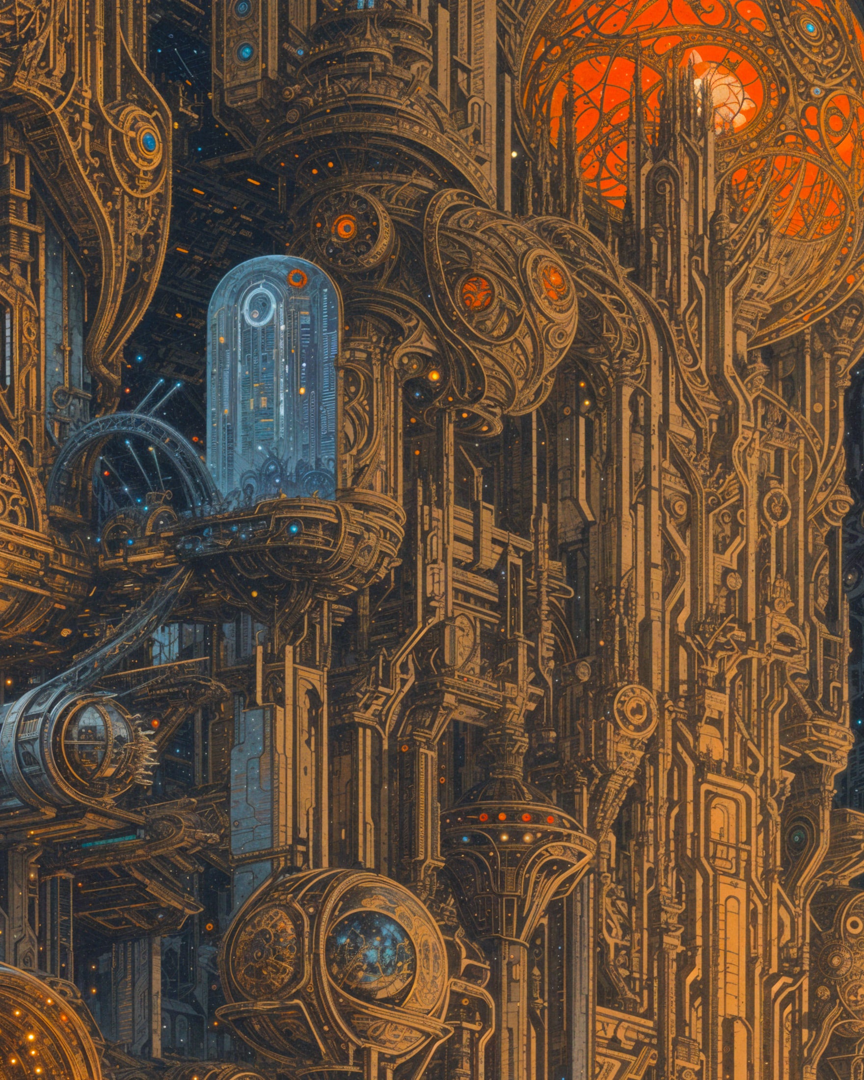 Andre verdener enn disse - hyllest til Métal Hurlant 02 - Plakat