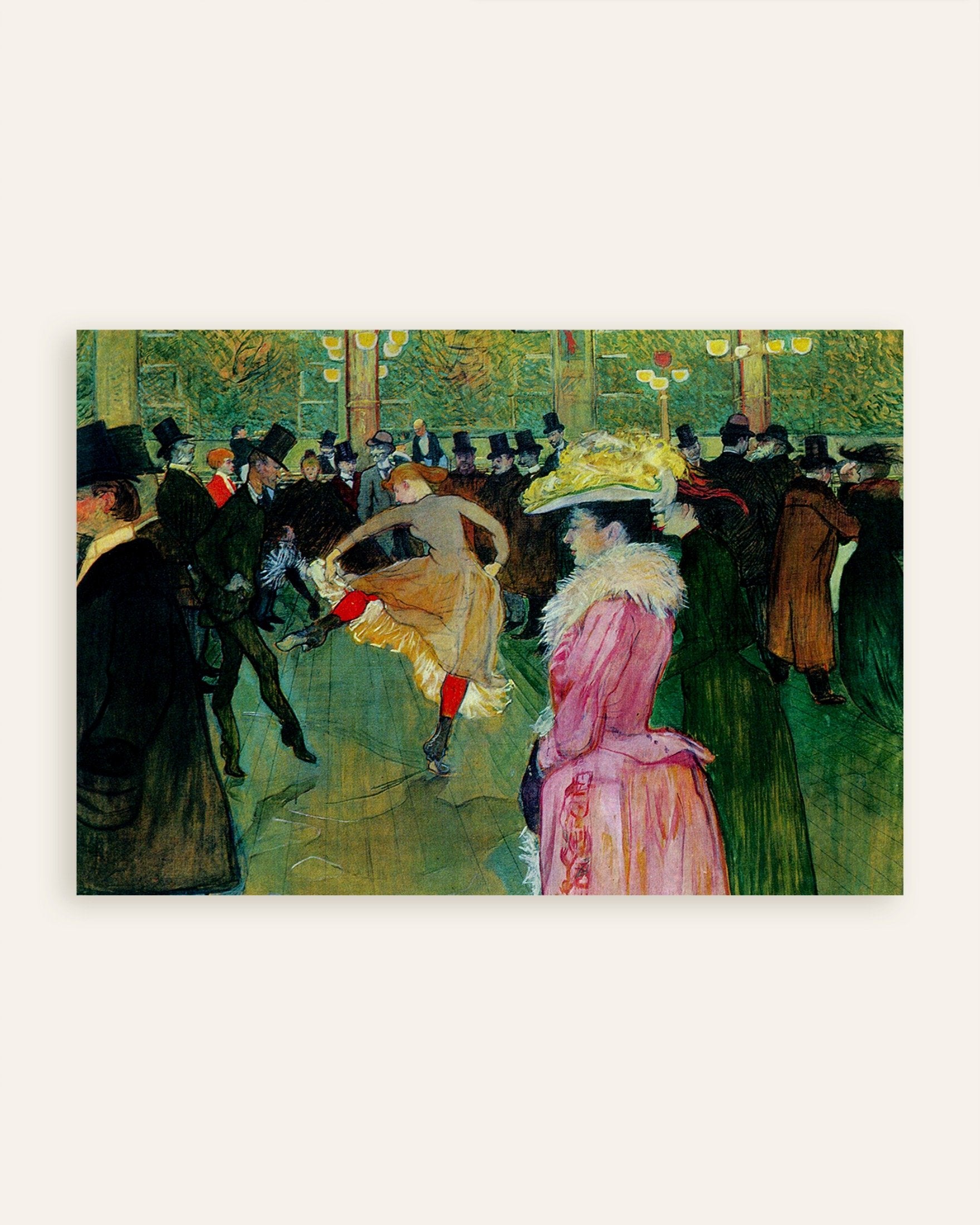 At the Moulin Rouge 1890 by Toulouse-Lautrec | Posterscape