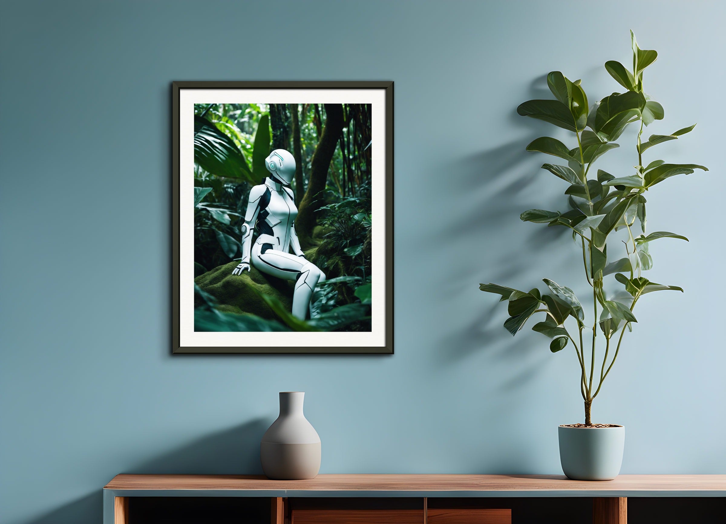 Poster with metal frame: Realistic photography,