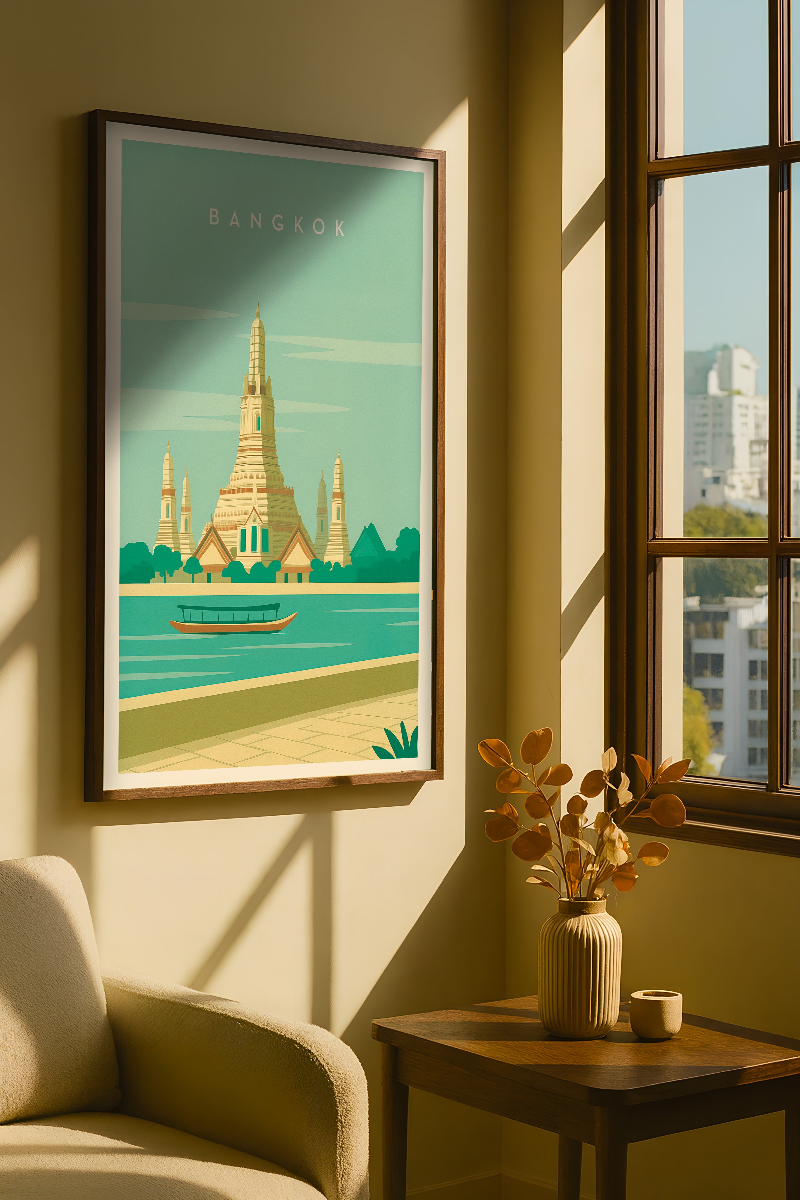 Bangkok Veggbilder Plakat