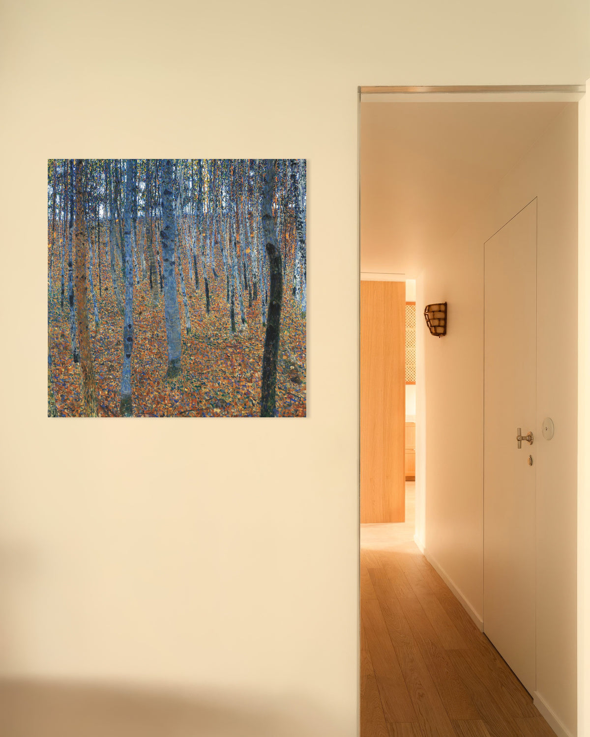 Plakat Bøkeskog I (1902) av Gustav Klimt