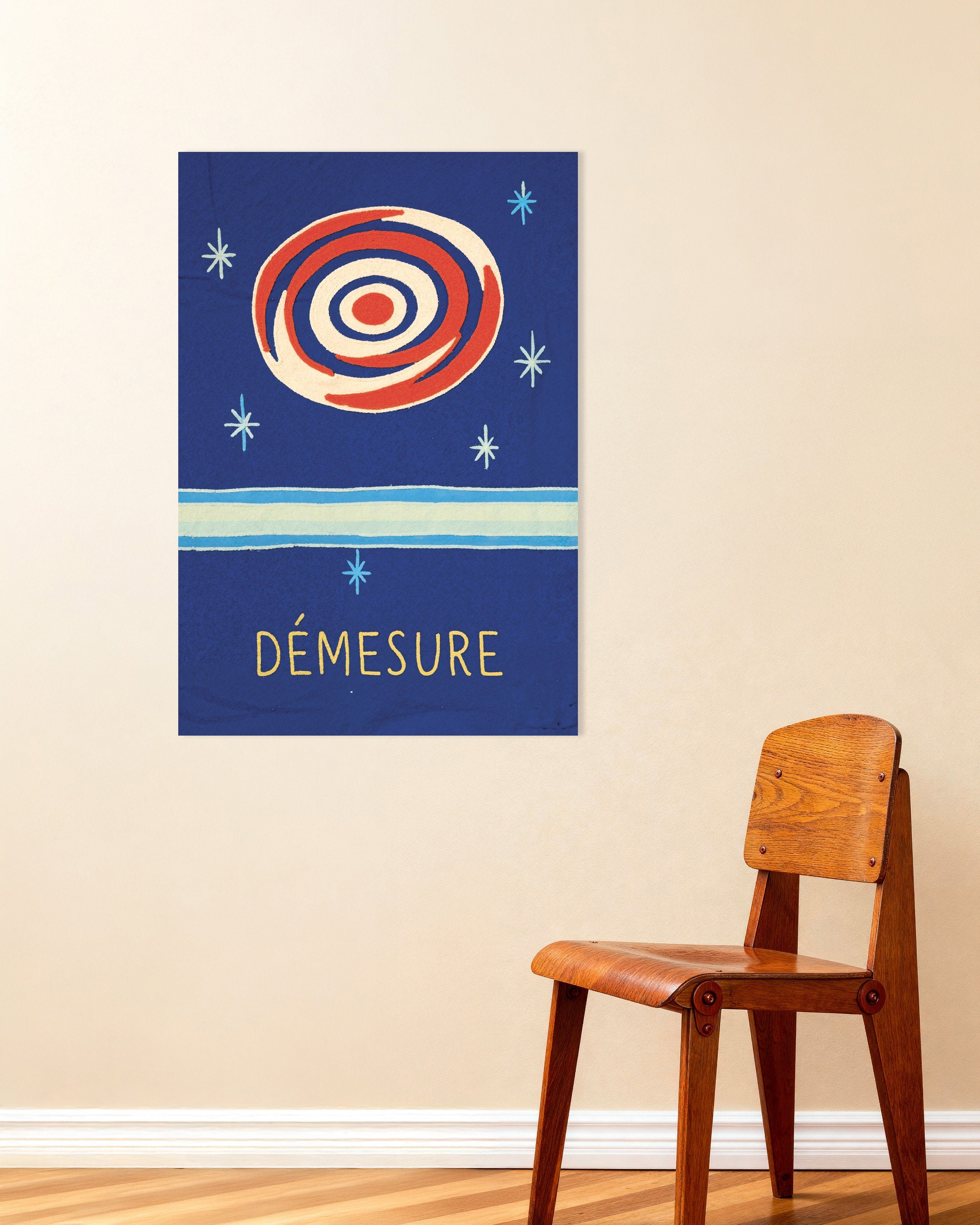 Poster of Démesure Cosmic Spiral Poster