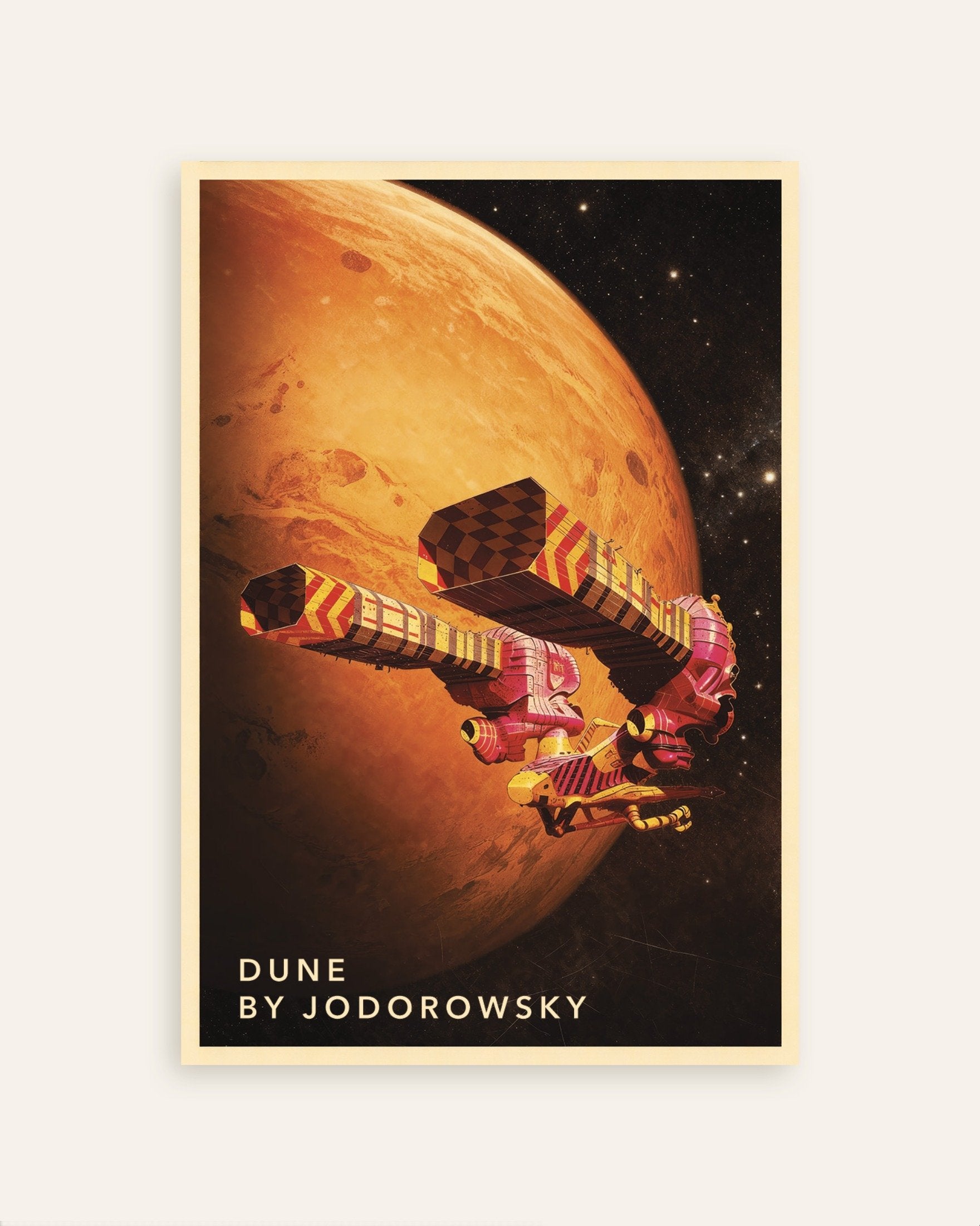 Dune by Jodorowsky Retro Poster | Posterscape