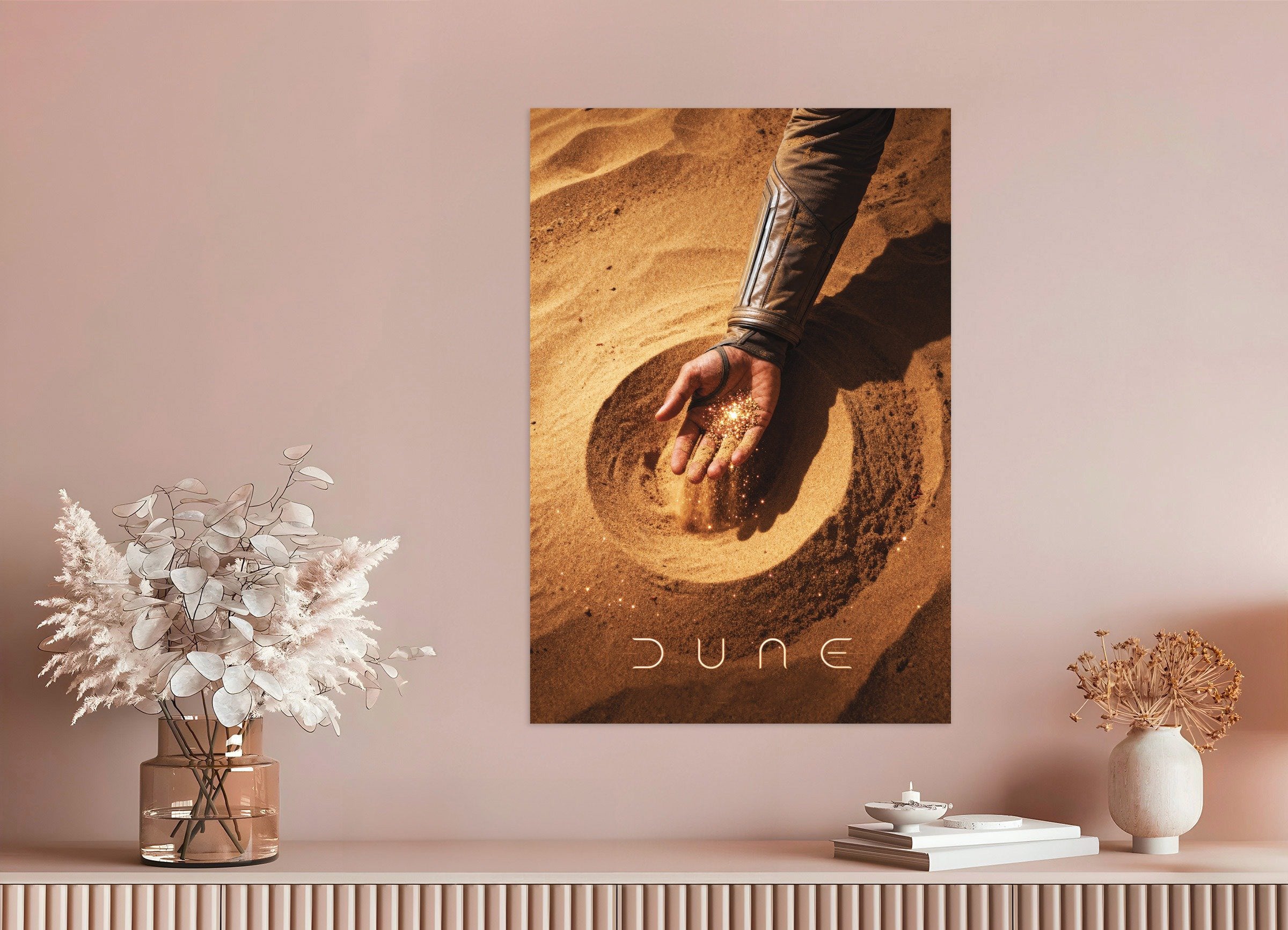 Hand of Sand on a Dune, Poster
