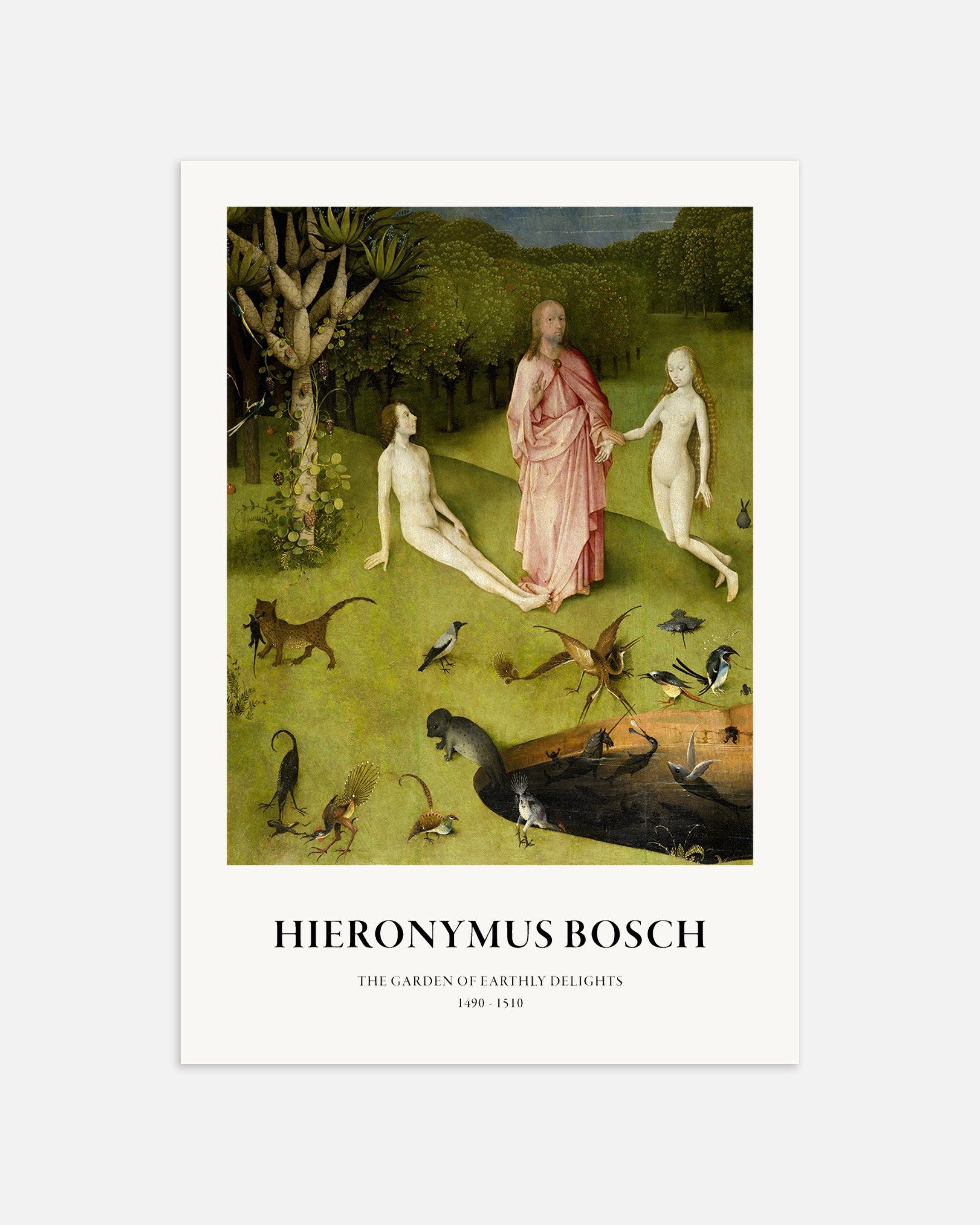 Poster of Garden of Earthly Delights Print, Detail 01, thumbnail