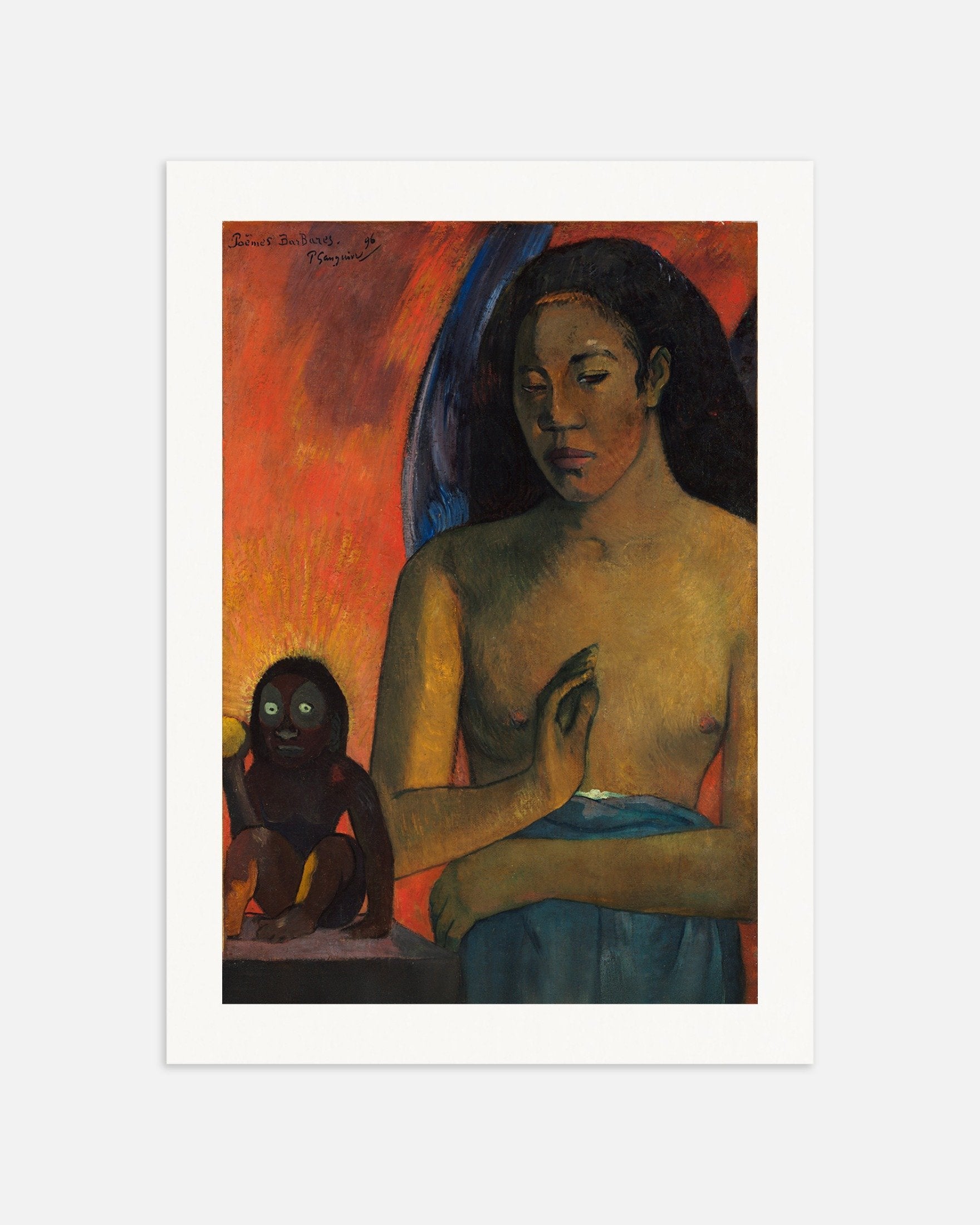 Poster of Gauguin Print - Poèmes Barbares, 1896, thumbnail