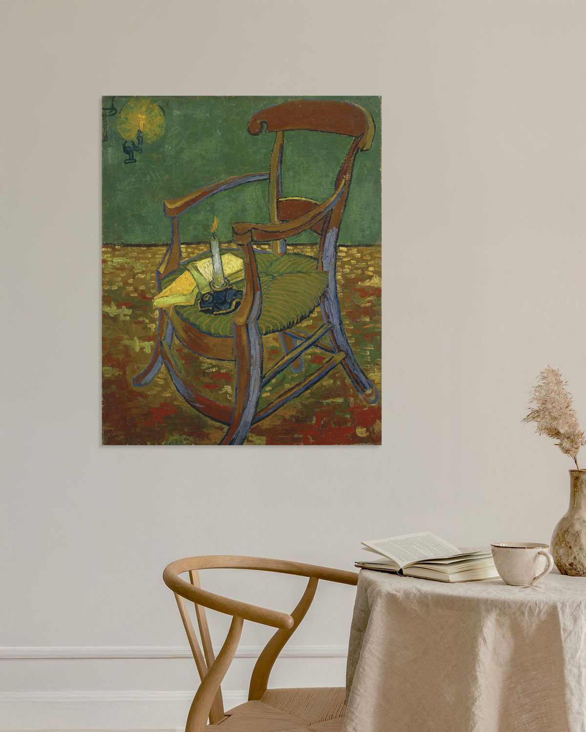 Poster av Gauguins stol (1888) av Vincent van Gogh