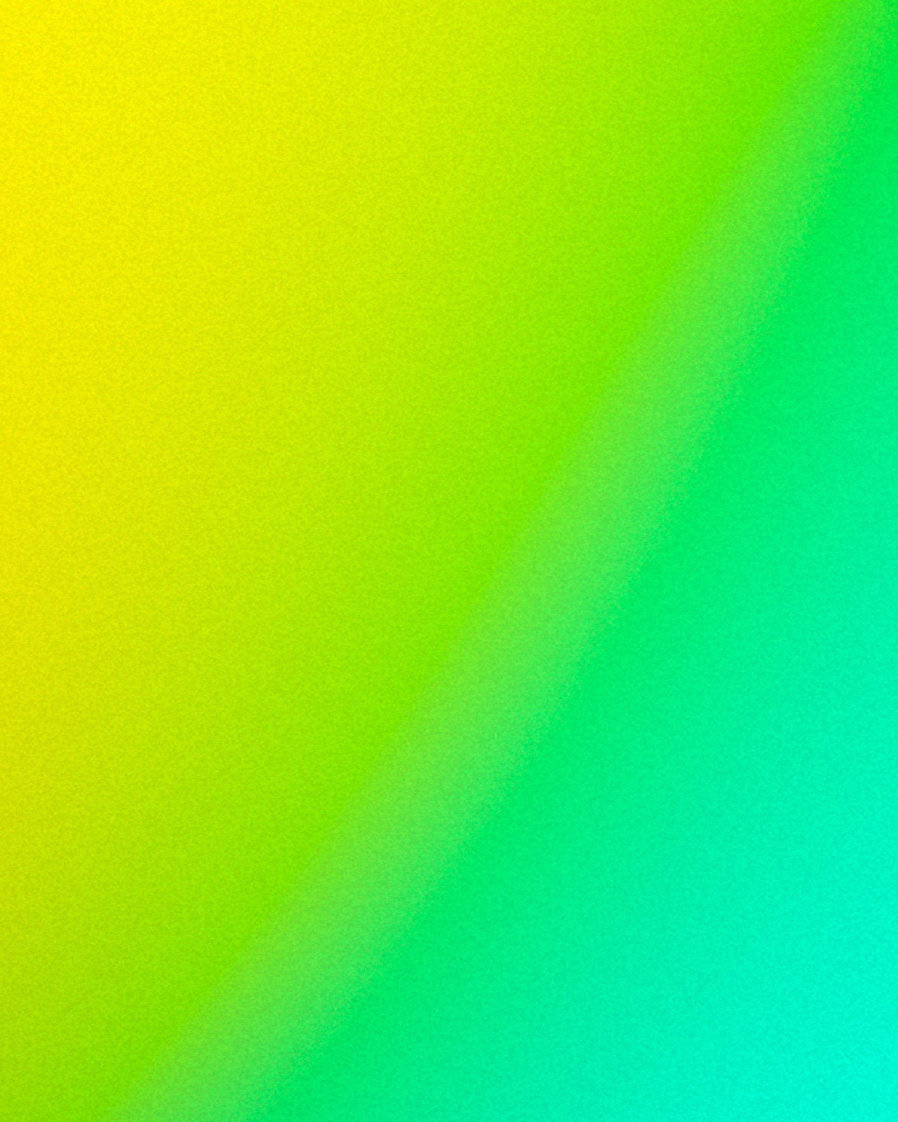 Positiv energi, gule og turkise graderinger - Plakat