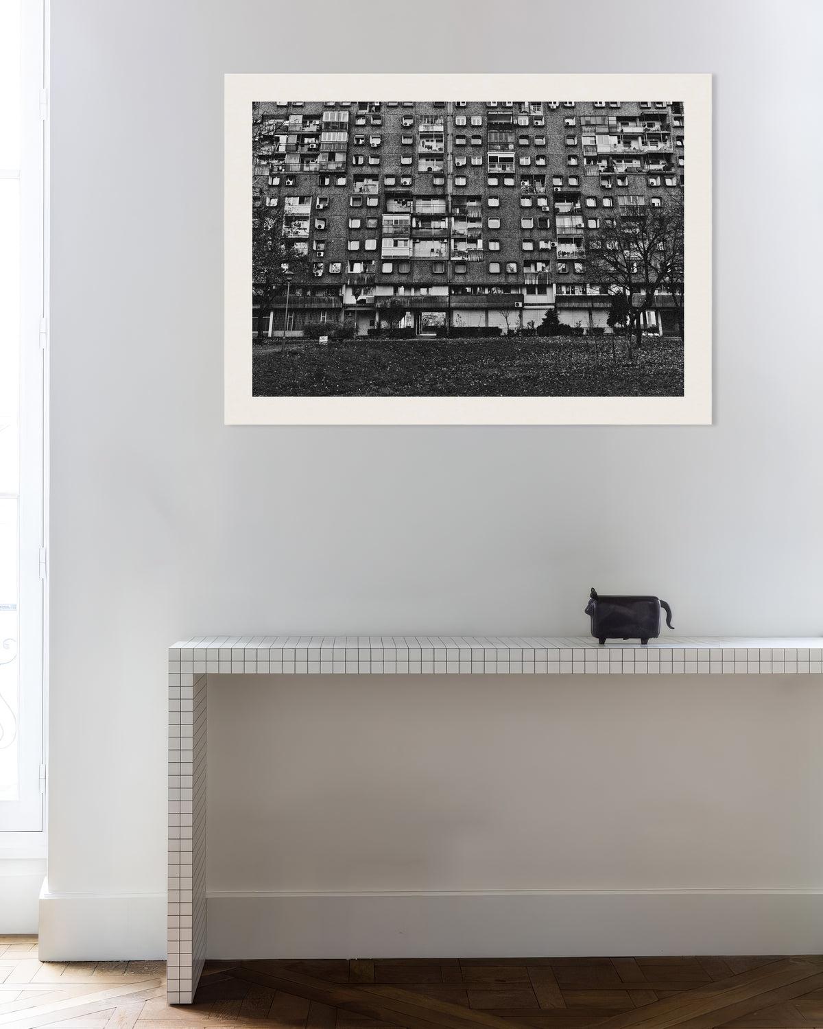 Plakat «Boligfelt om høsten»