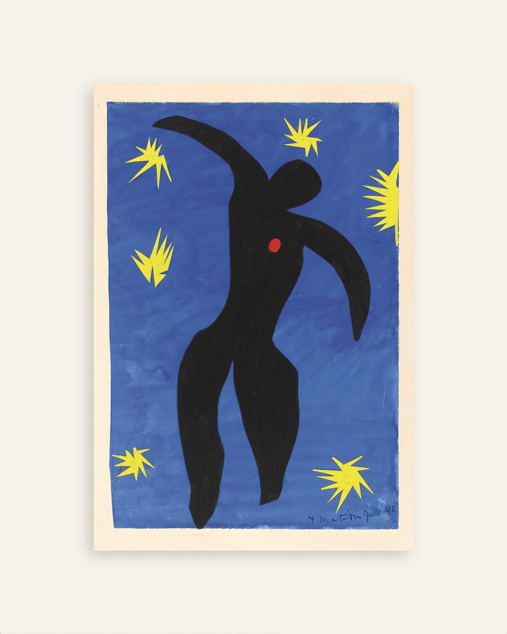Matisse Icarus 1947 Jazz Portfolio Art Print | Posterscape