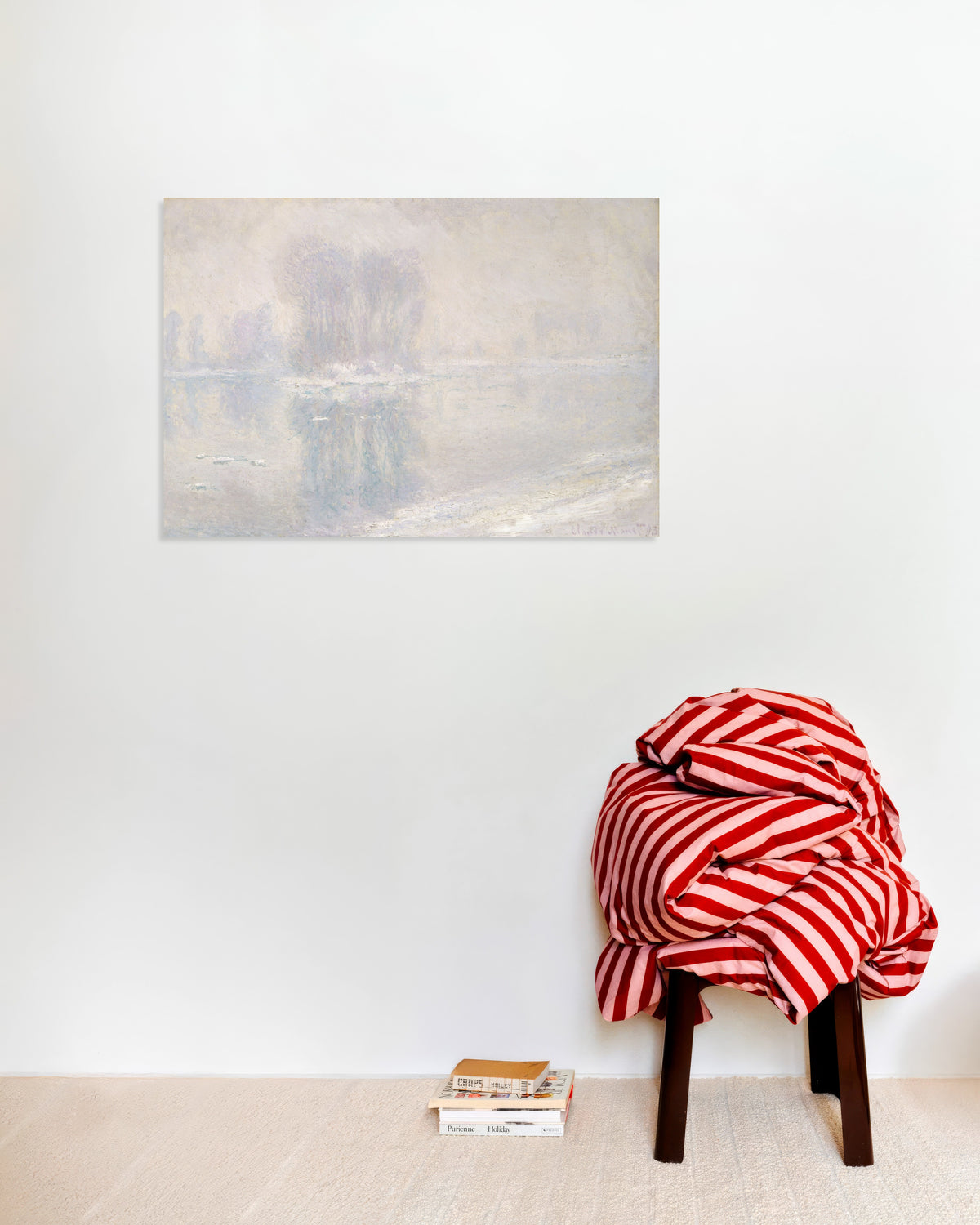 Plakat Isflak (1893) av Claude Monet