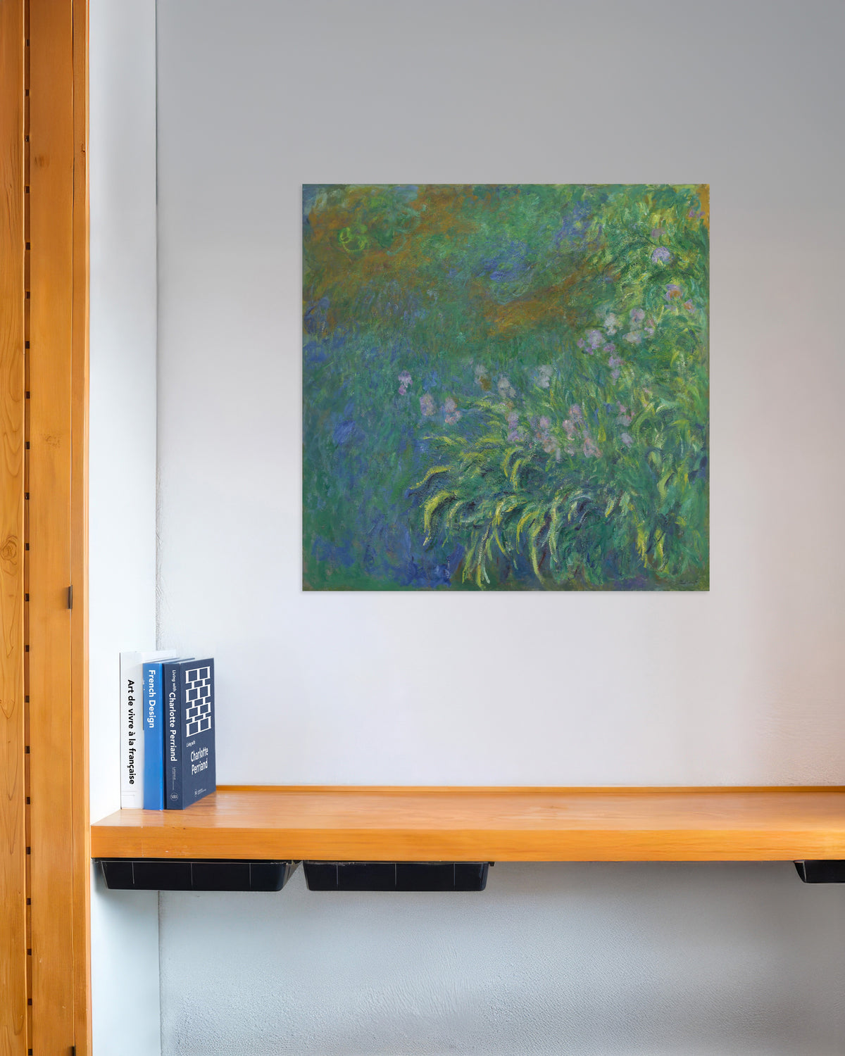 Plakat Iris (1914–1917) av Claude Monet