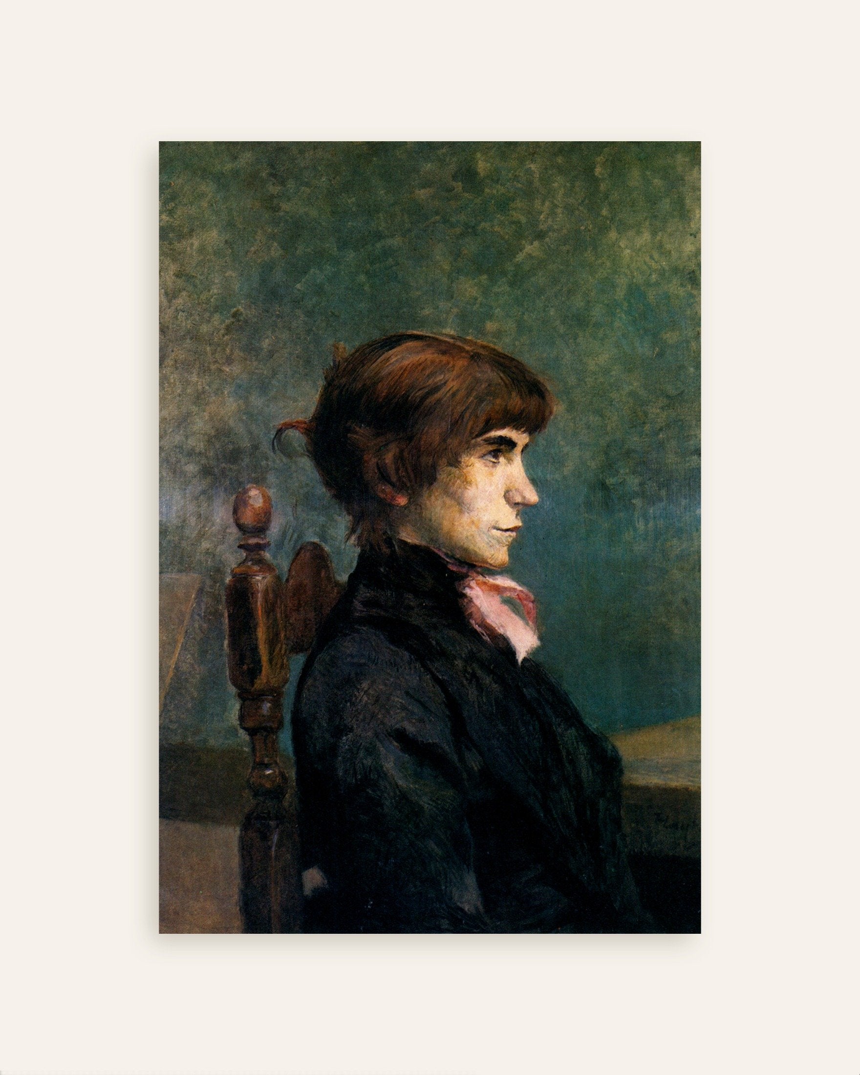 Jeanne Wenz by Toulouse-Lautrec 1886 Print | Posterscape