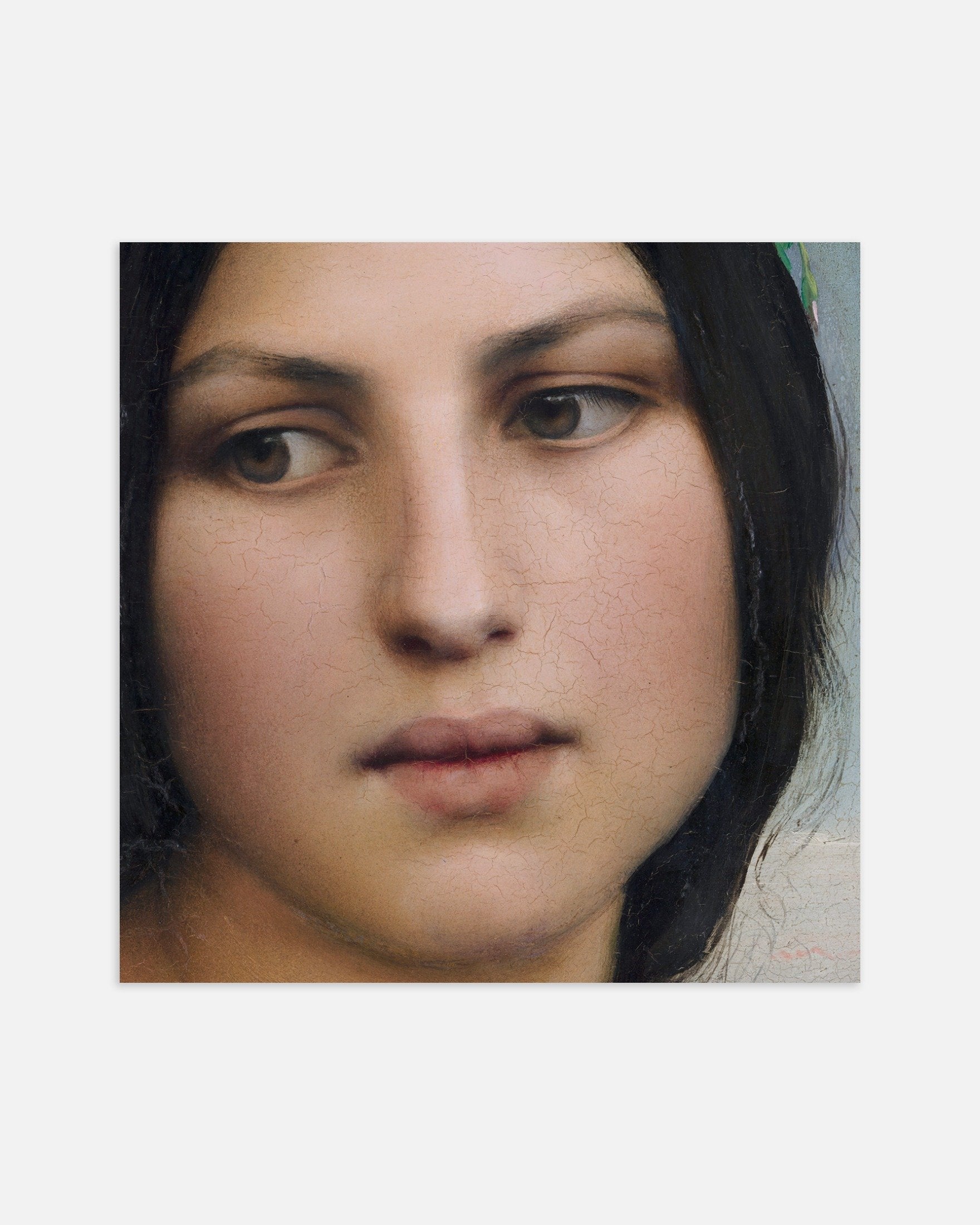 Poster of Louis Janmot "Fleur des Champs" Portrait Detail, thumbnail