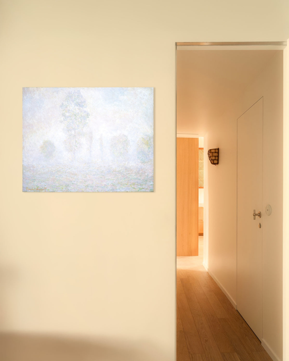 Plakat Morgendis (1888) av Claude Monet