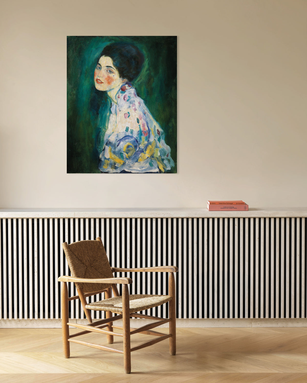 Plakat Portrett av en dame (1916–1917) av Gustav Klimt