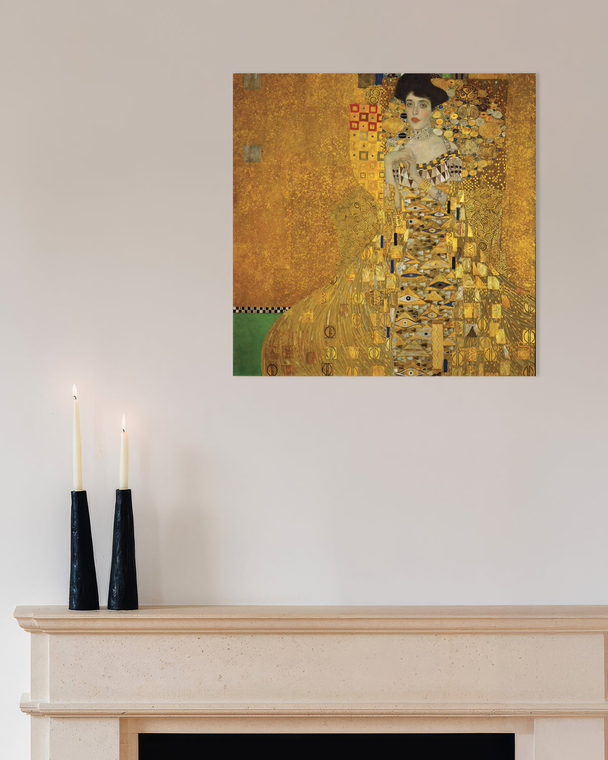 Plakat Portrett av Adele Bloch-Bauer I (1907) av Gustav Klimt