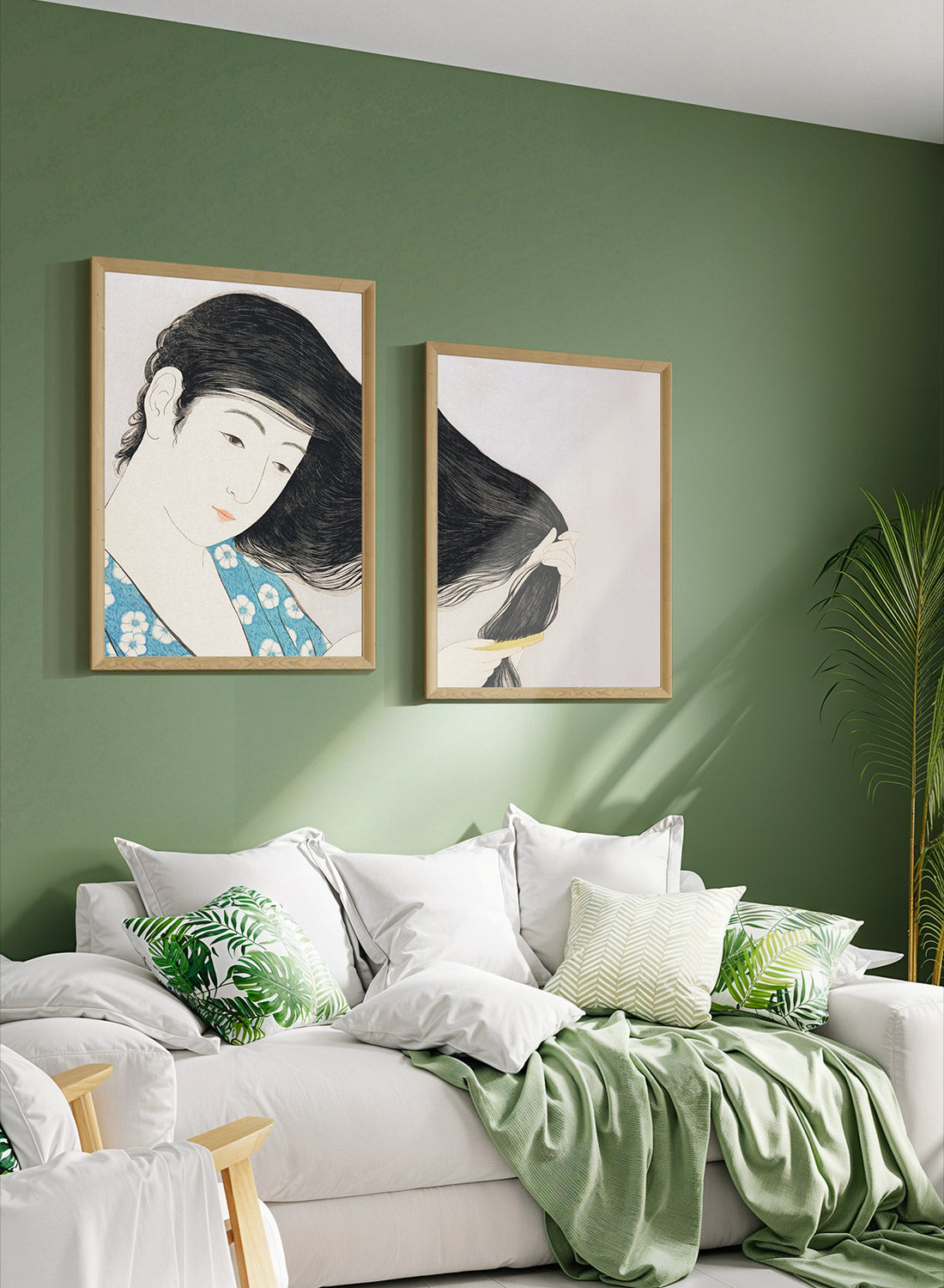 Goyo Hashiguchi art print, wall decor - mobile version