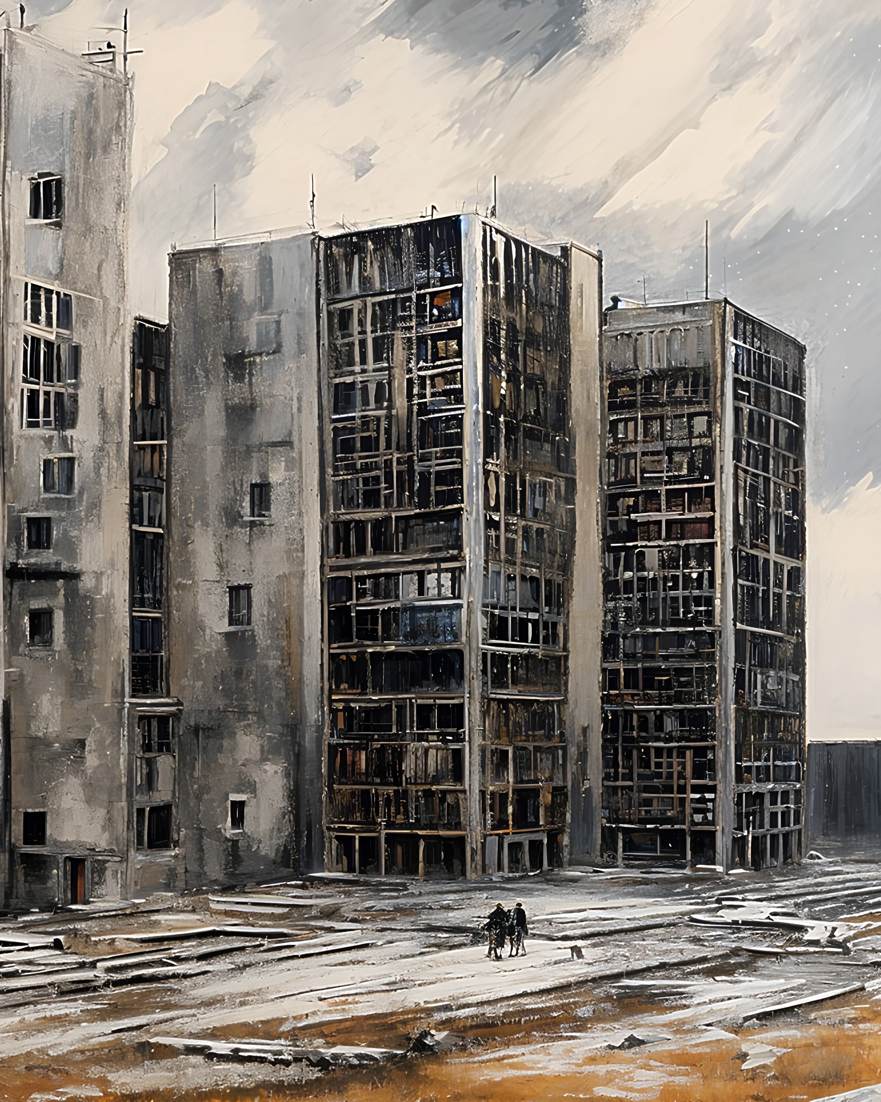 "This is what they do" – Ukraine - The Ruins - Poster