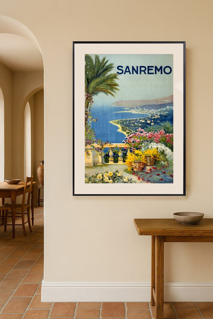 Sanremo Plakat, Vintage