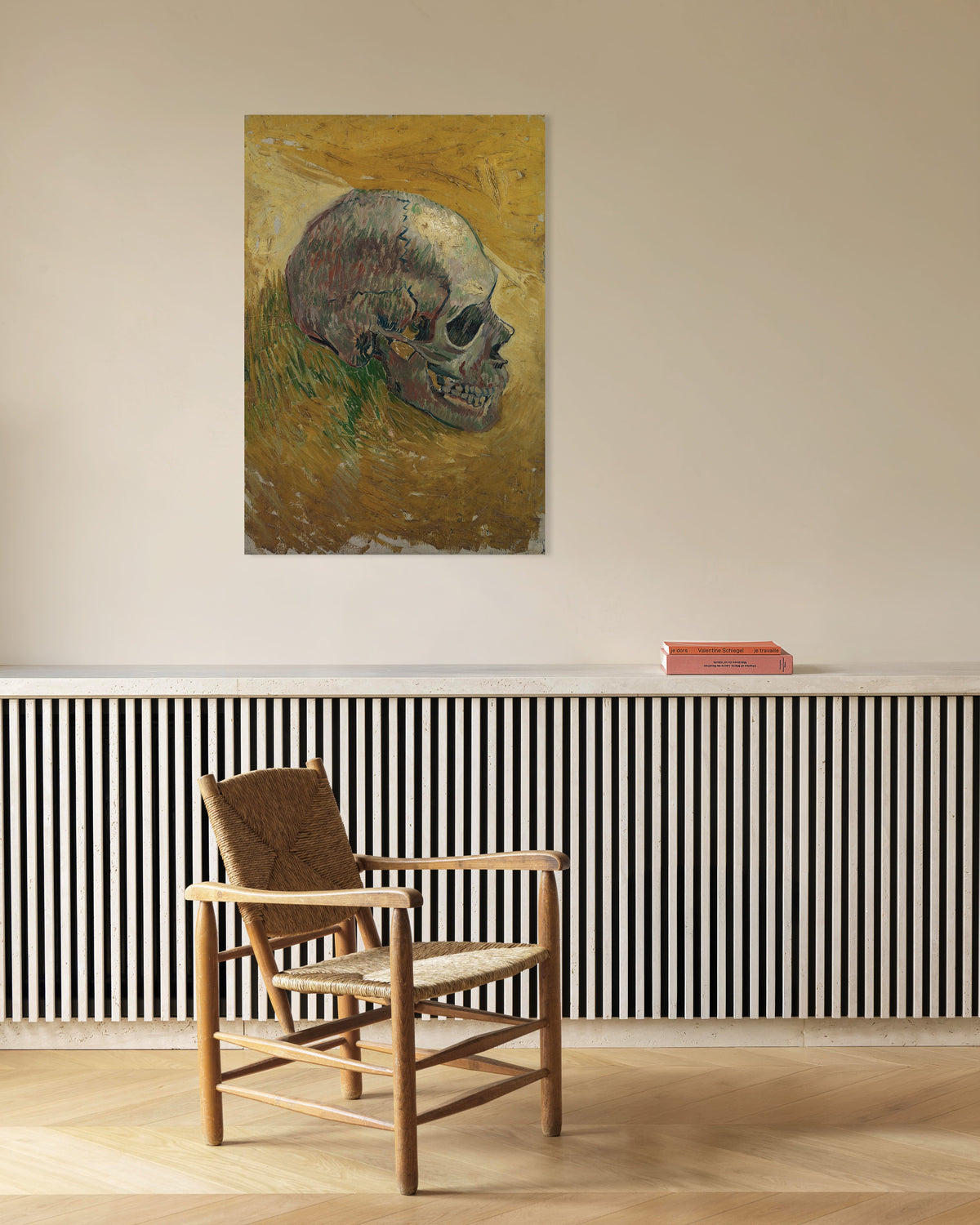 Poster av Skalle (1887) av Vincent van Gogh