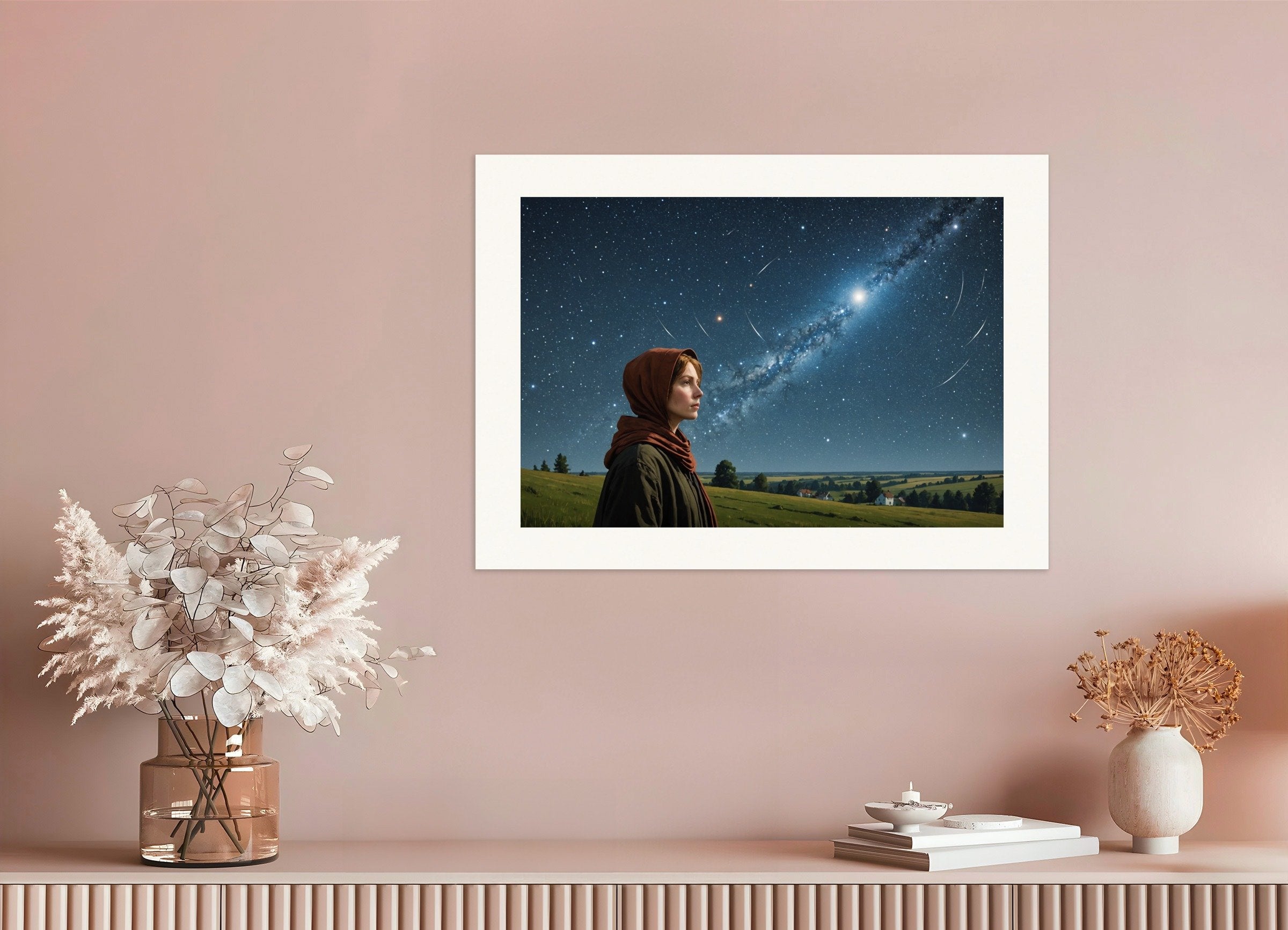 Poster of Spiritual portraits blending Russian symbolism and evocative imagery