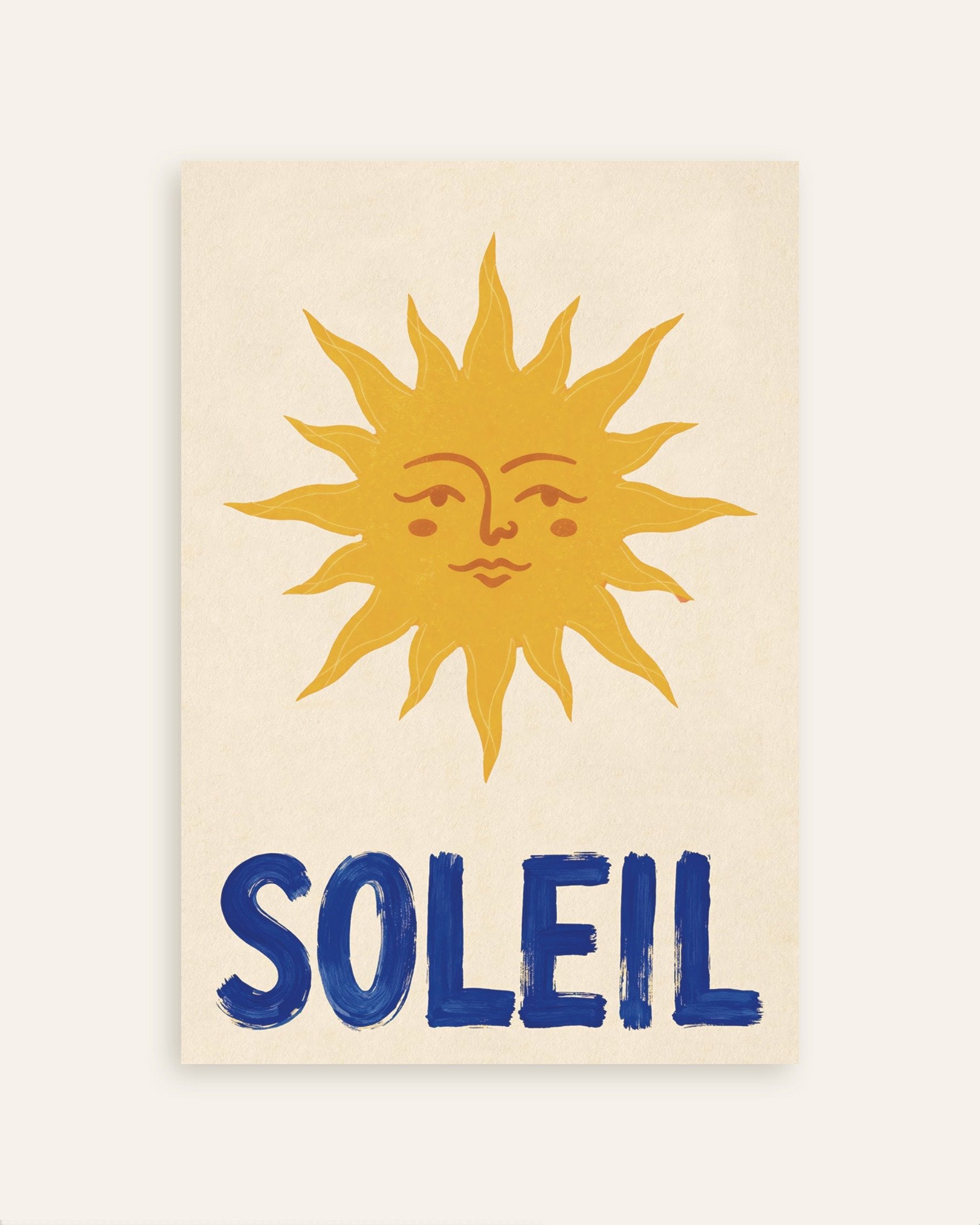 Sun poster - Warming & retro wall art | Posterscape