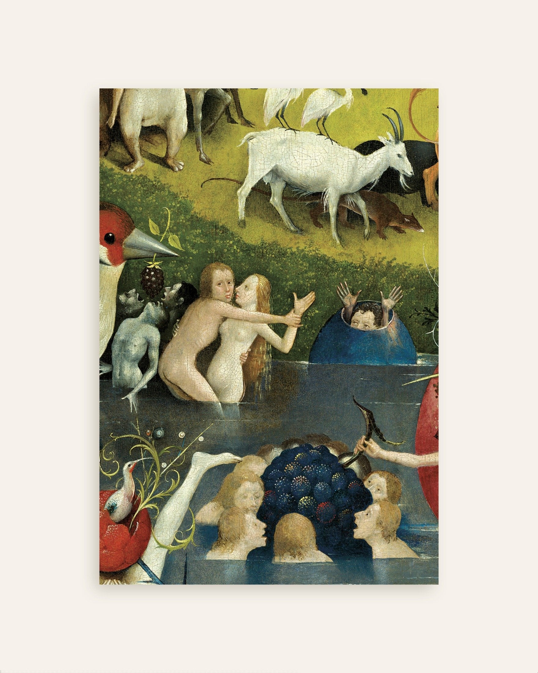 Bosch Garden of Earthly Delights fruit detail | Posterscape