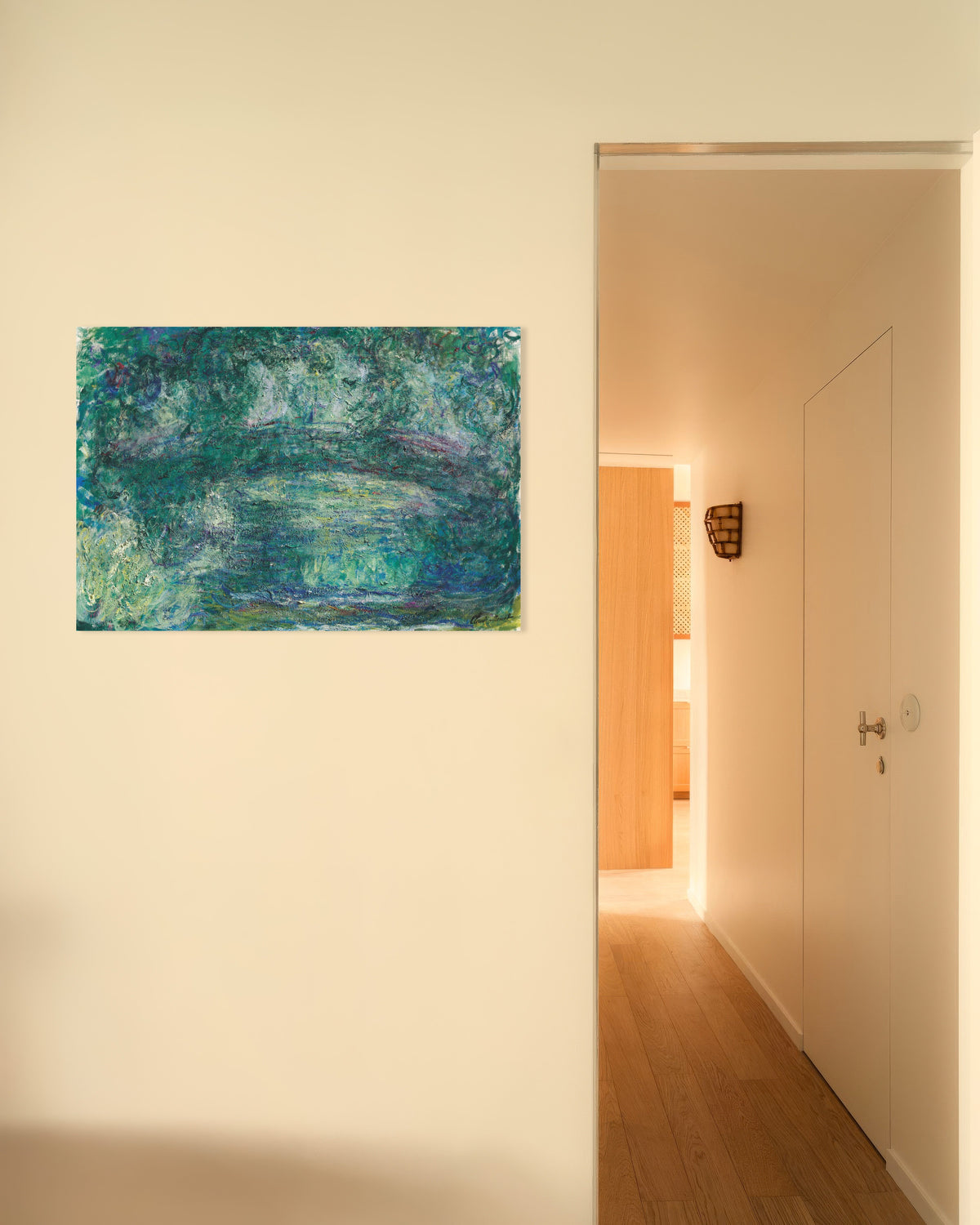 Plakat Den japanske broen (1918–1924) av Claude Monet