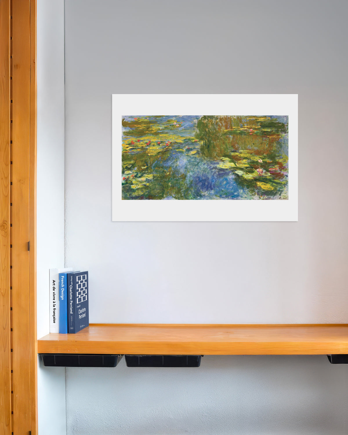 Plakat Vannliljedammen (ca. 1917–1919) av Claude Monet