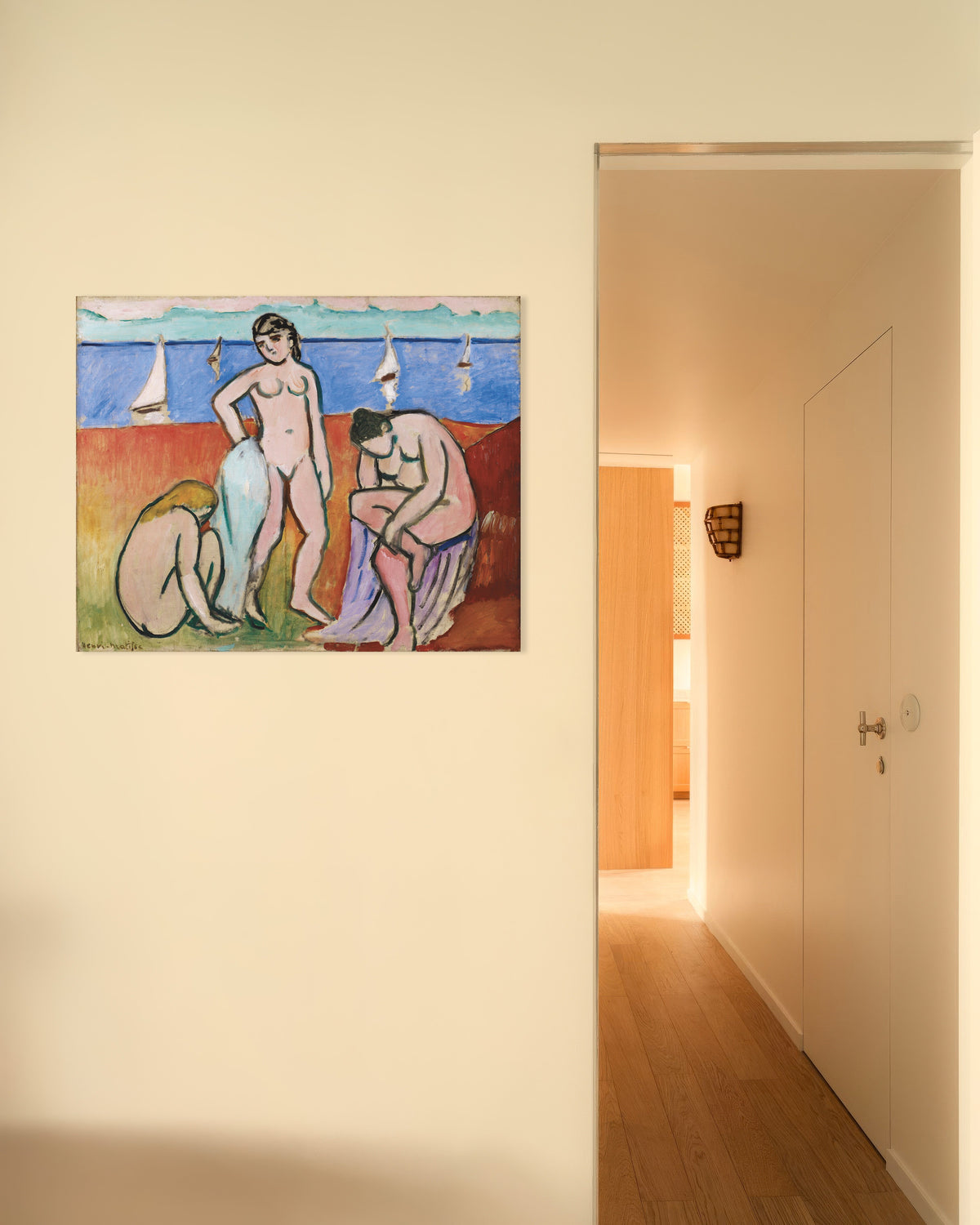Poster av Tre badende (1907) av Henri Matisse
