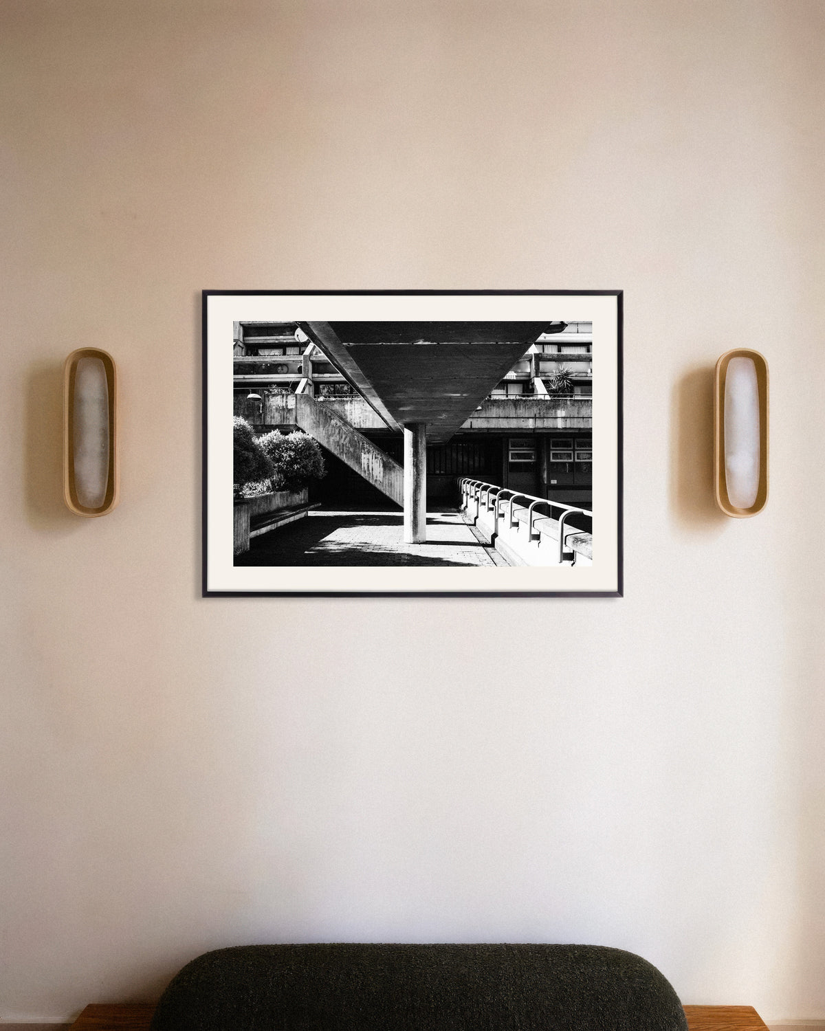 Poster of Under the Concrete Walkway, with metal frame