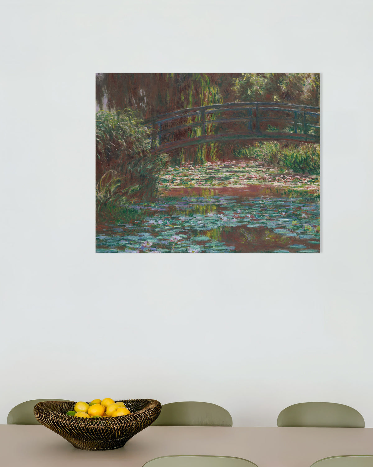 Plakat Vannliljedammen (1900) av Claude Monet