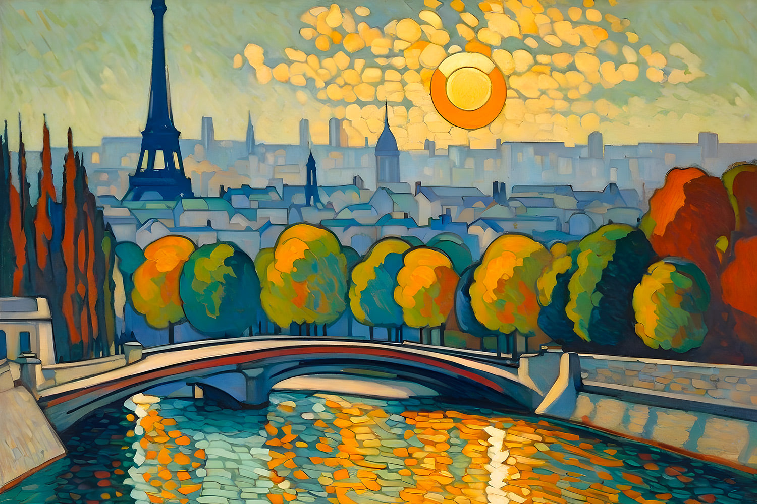 Paris poster, Gustave de Smet