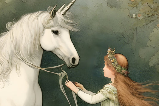 Unicorns wall poster child room