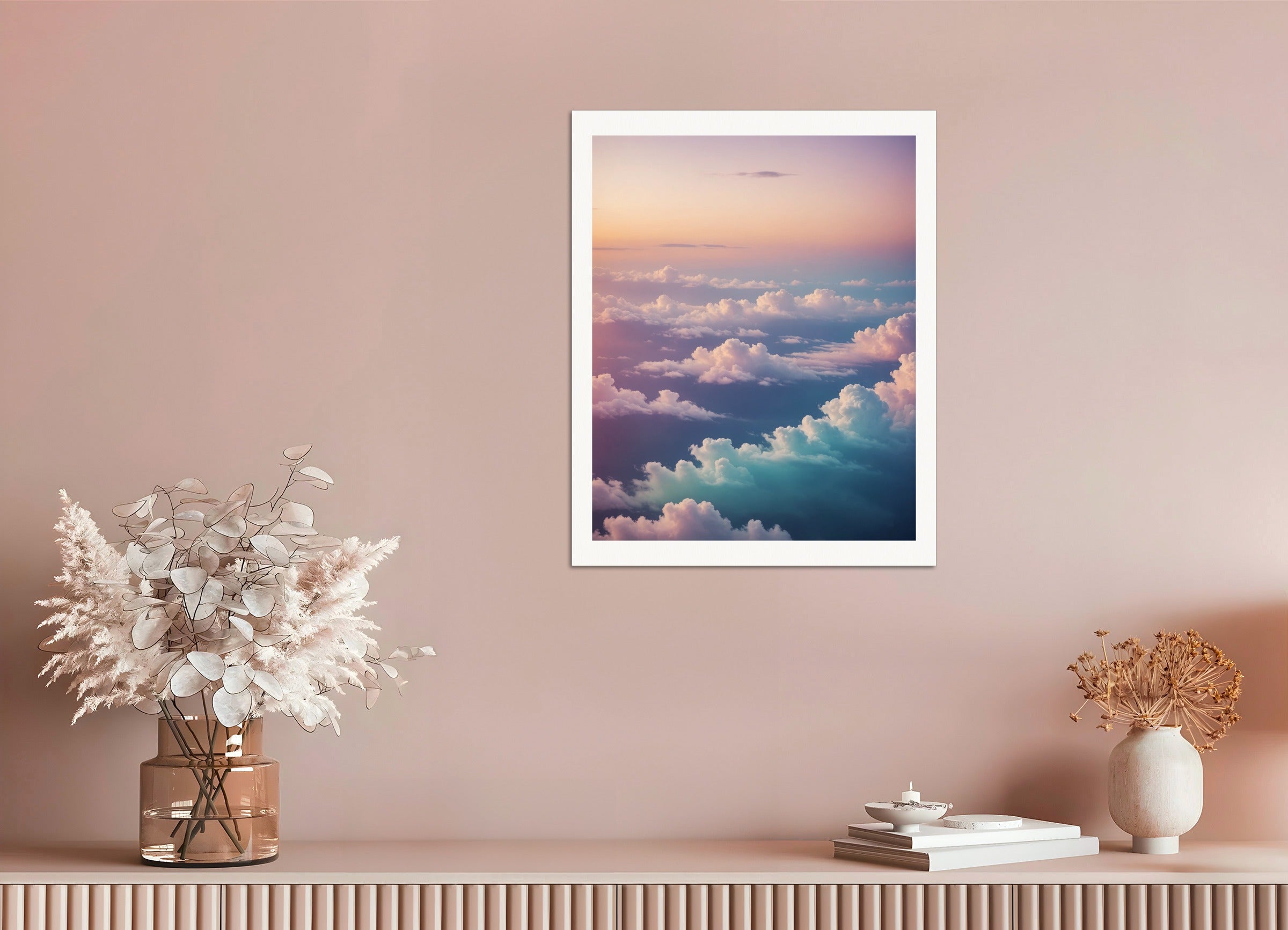 Poster: Soothing Abstract Gradients, Clouds