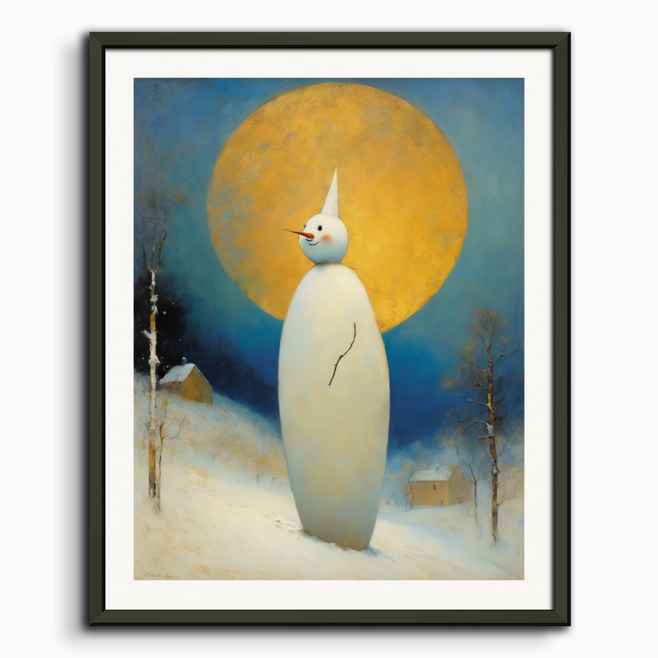 Poster: Odilon Redon, Bonhomme de neige