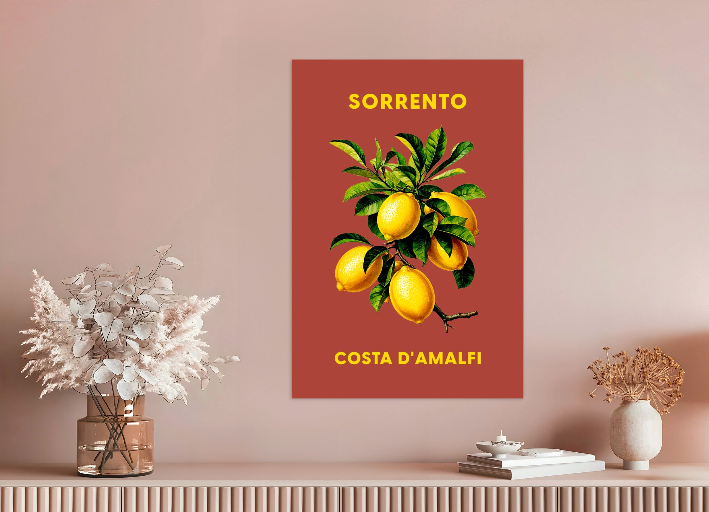 Poster: Lemons of Sorrento - Amalfi Coast 02