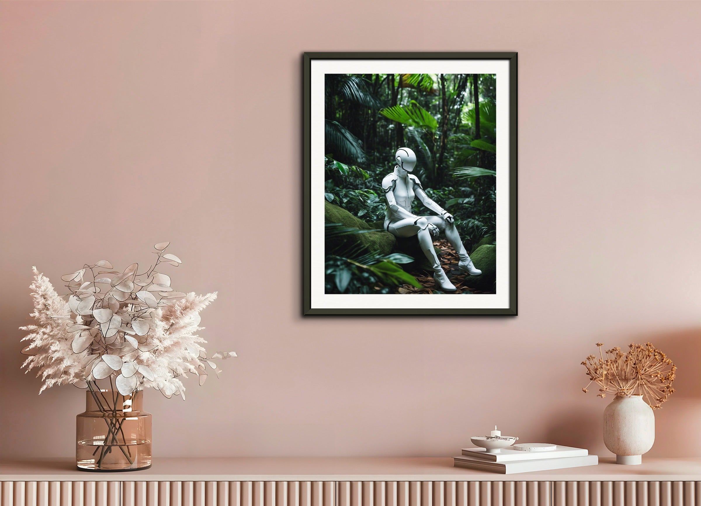 Poster with metal frame: Realistic photography, 