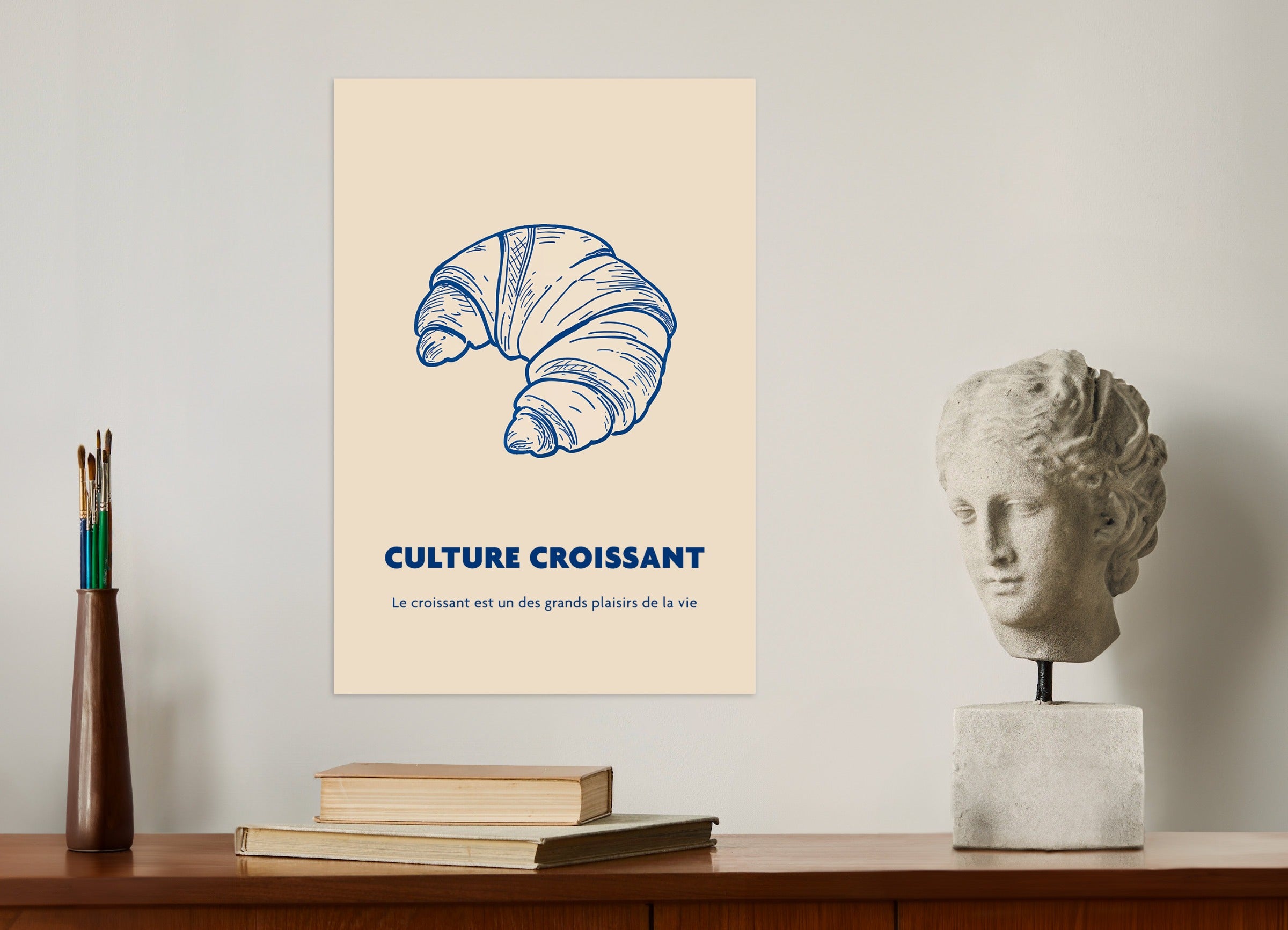 Poster: Croissant Culture - Bakery