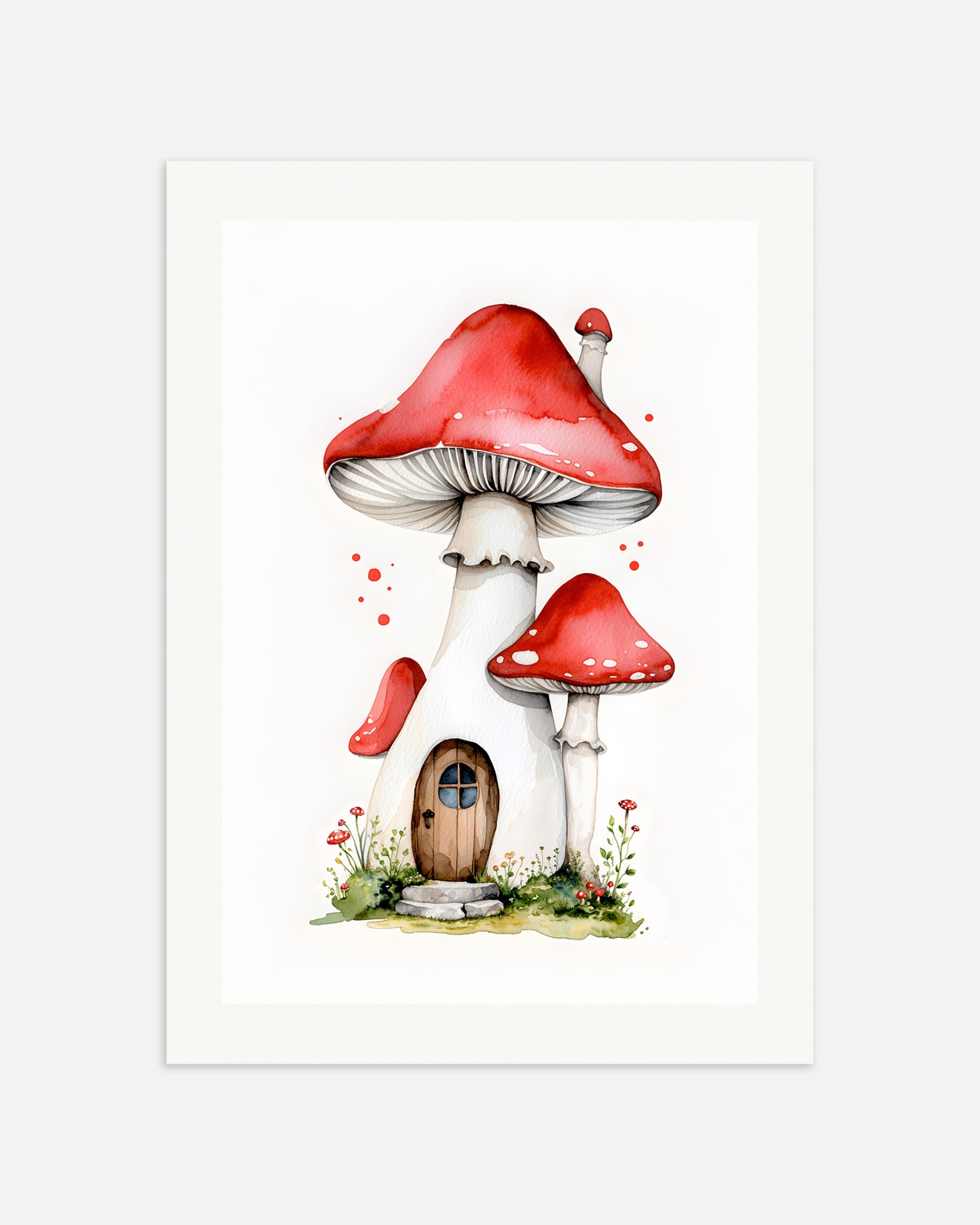 Poster: The Mushroom House, none