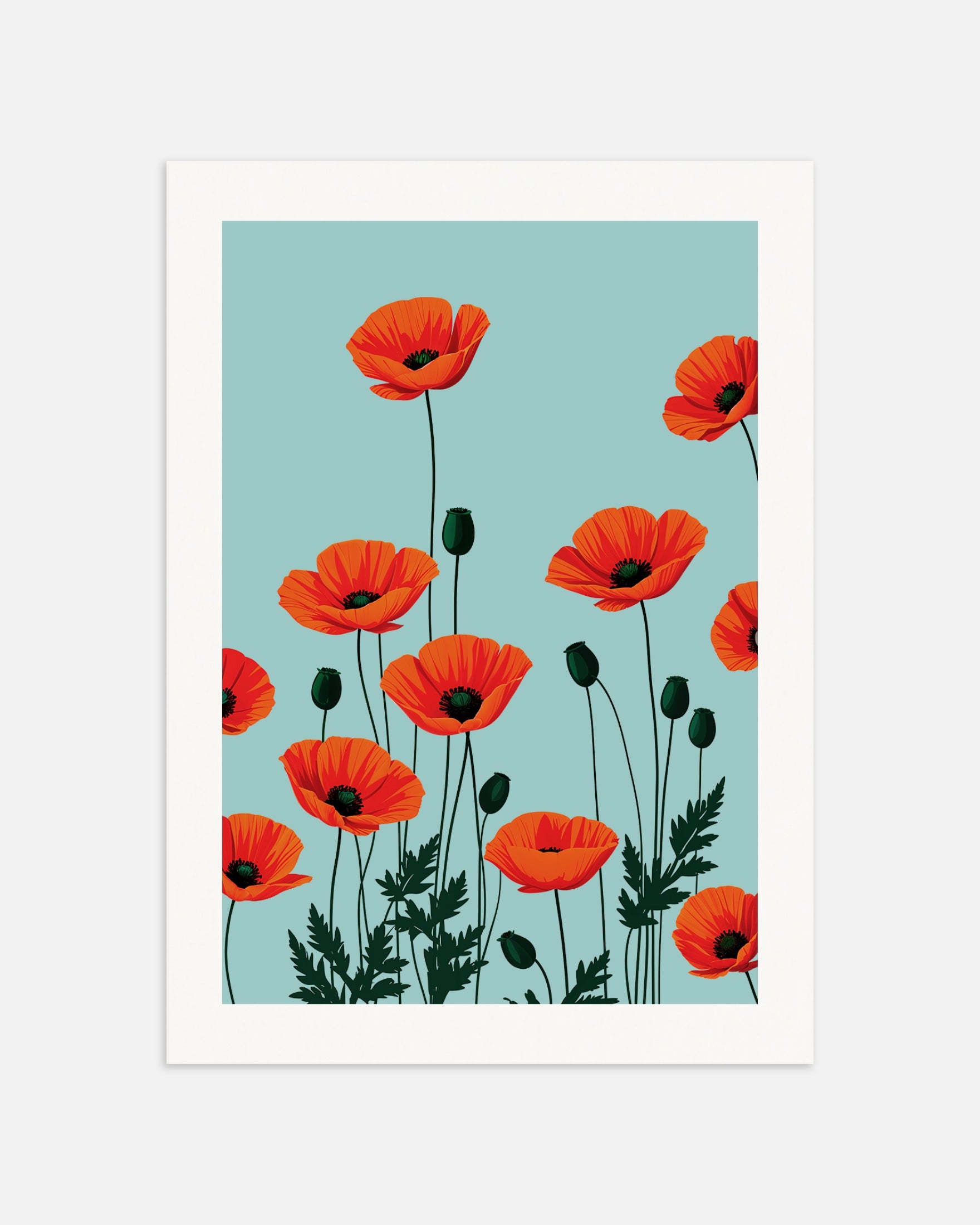 Poster: Poppies, none