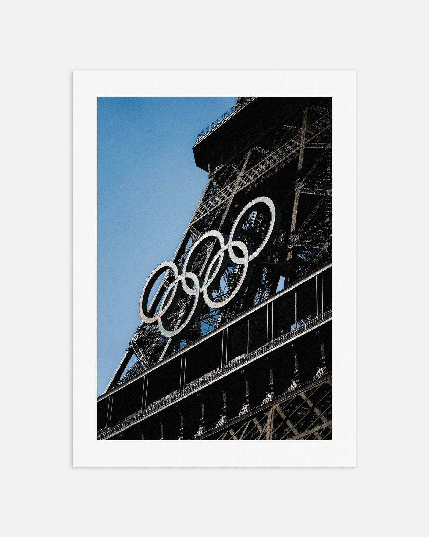 Poster of 2024 Olympics poster, Eiffel Tower, thumbnail